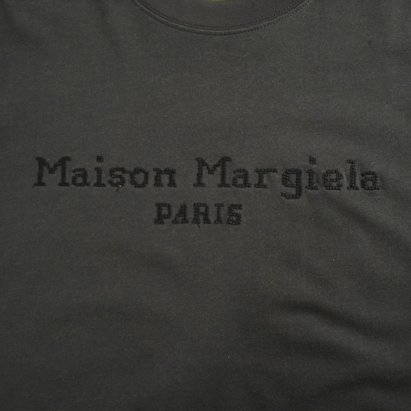 Maison Margiela/马吉拉 25ss 刺绣字母短袖
