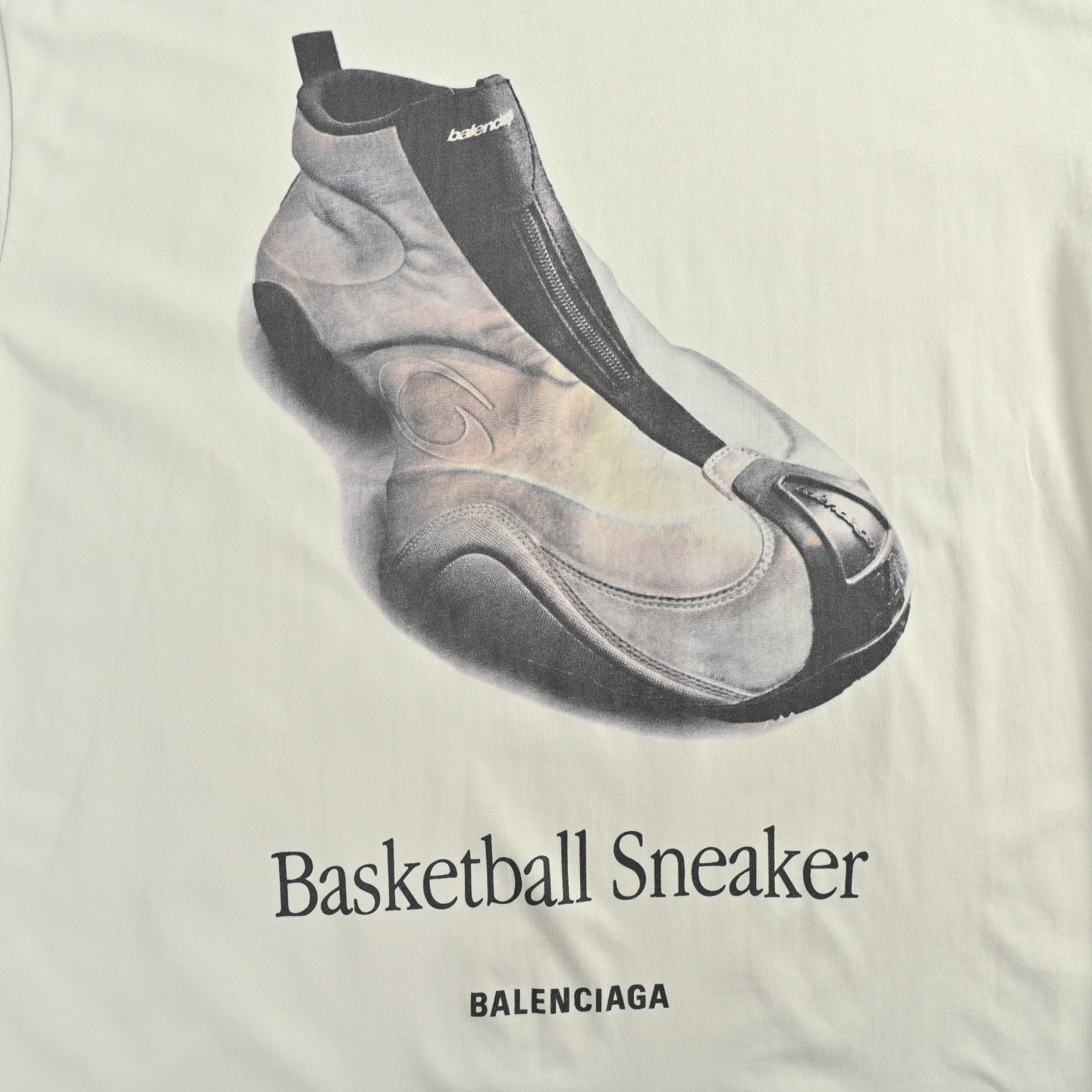 Balenciaga/巴黎世家 25ss 球鞋印花短袖