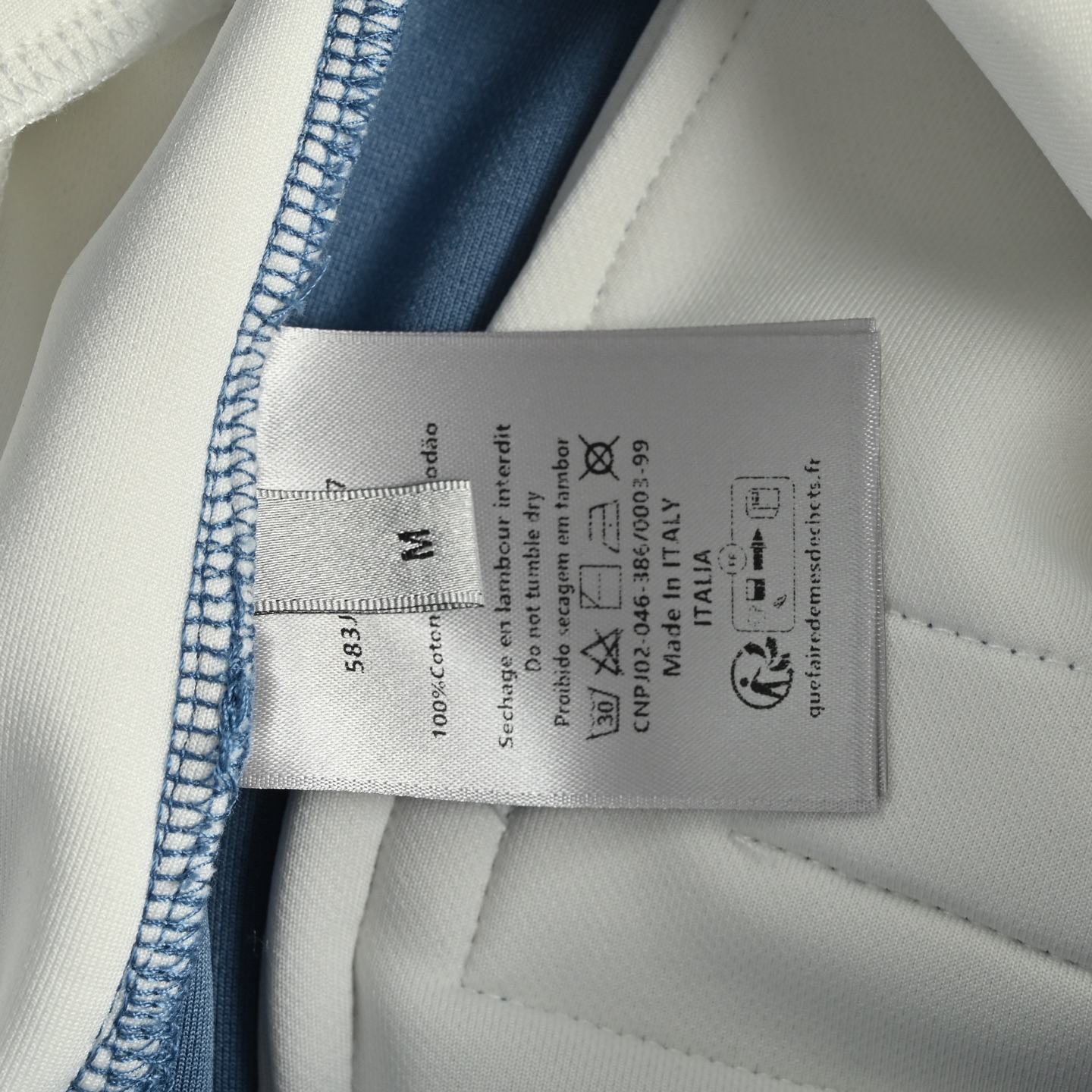 Dior/迪奥 24ss 侧边撞色刺绣字母短裤