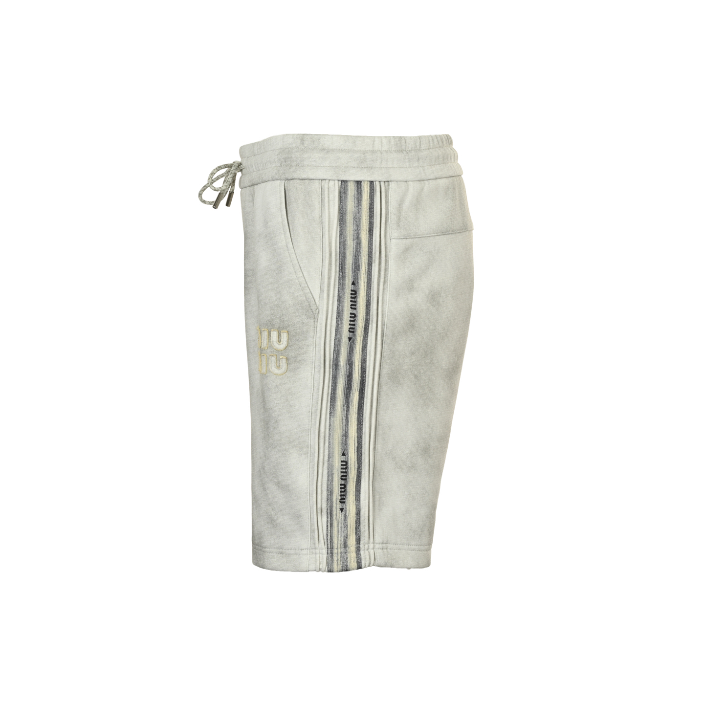 Miu Miu/缪缪 水洗刺绣徽标短裤