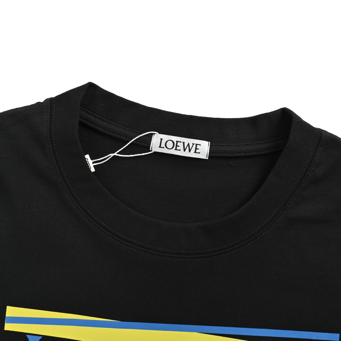Loewe/罗意威 25ss 胶带四叶草印花短袖