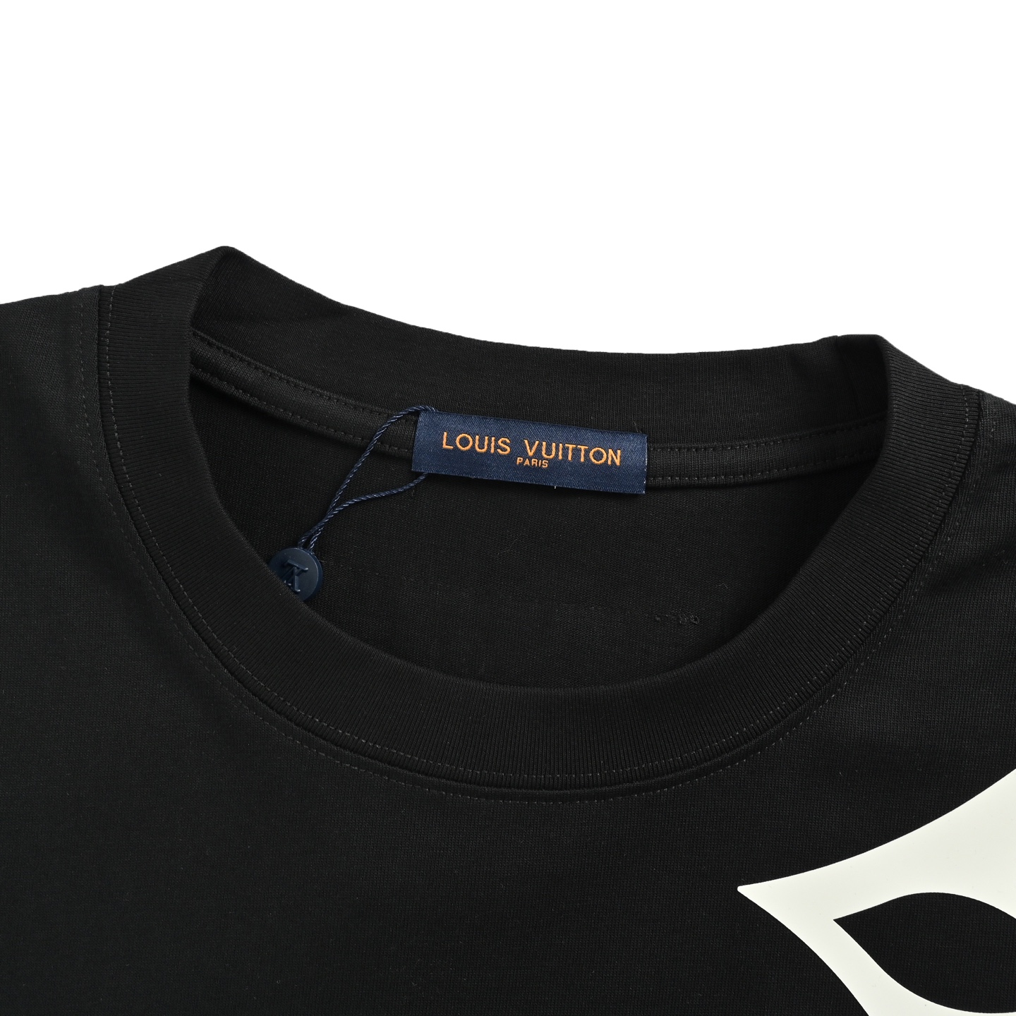 Louis Vuitton/路易威登 25ss 肩膀十字花压胶短袖