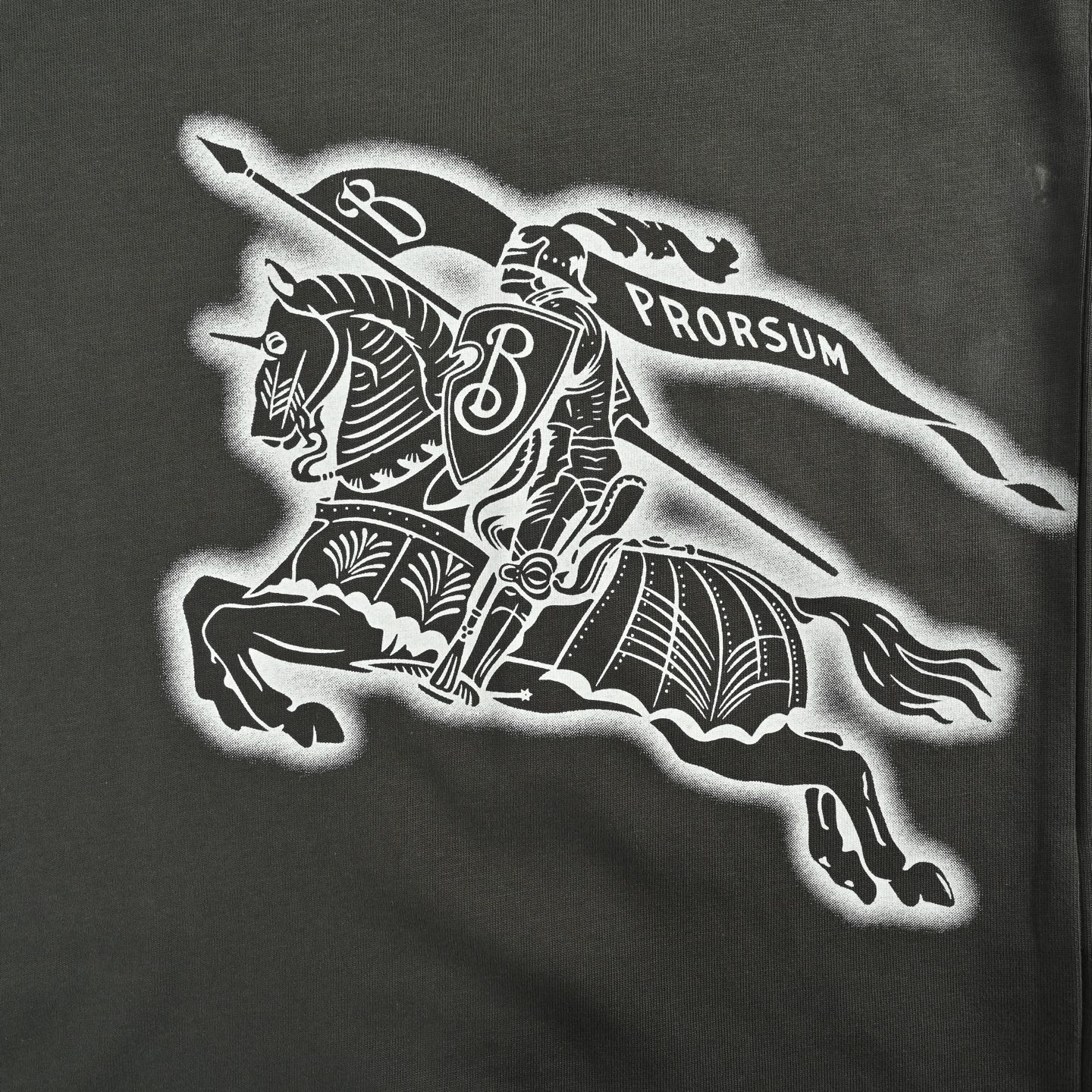 Burberry/巴宝莉 25ss 素描战马短袖