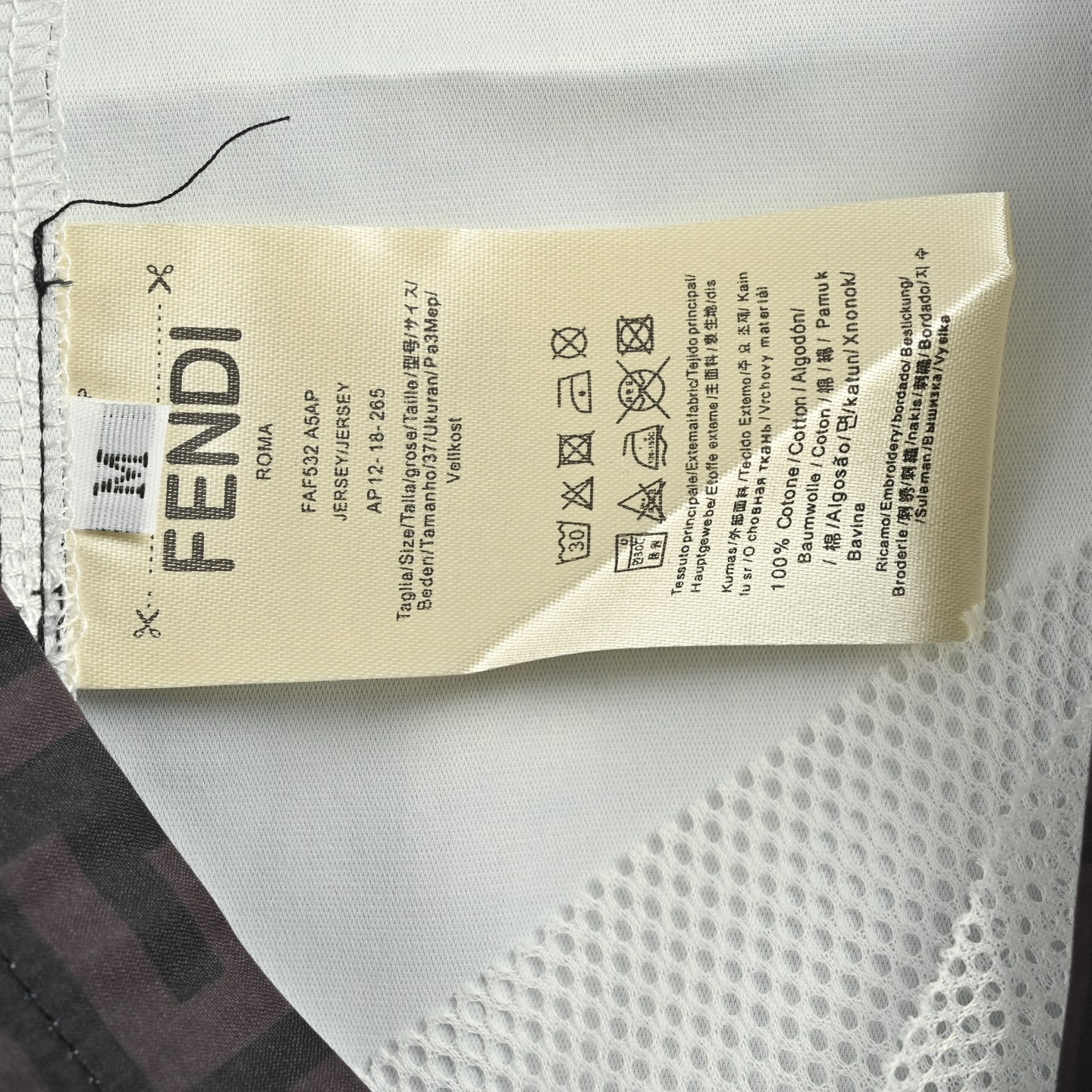 Fendi/芬迪 25ss FF老花沙滩短裤