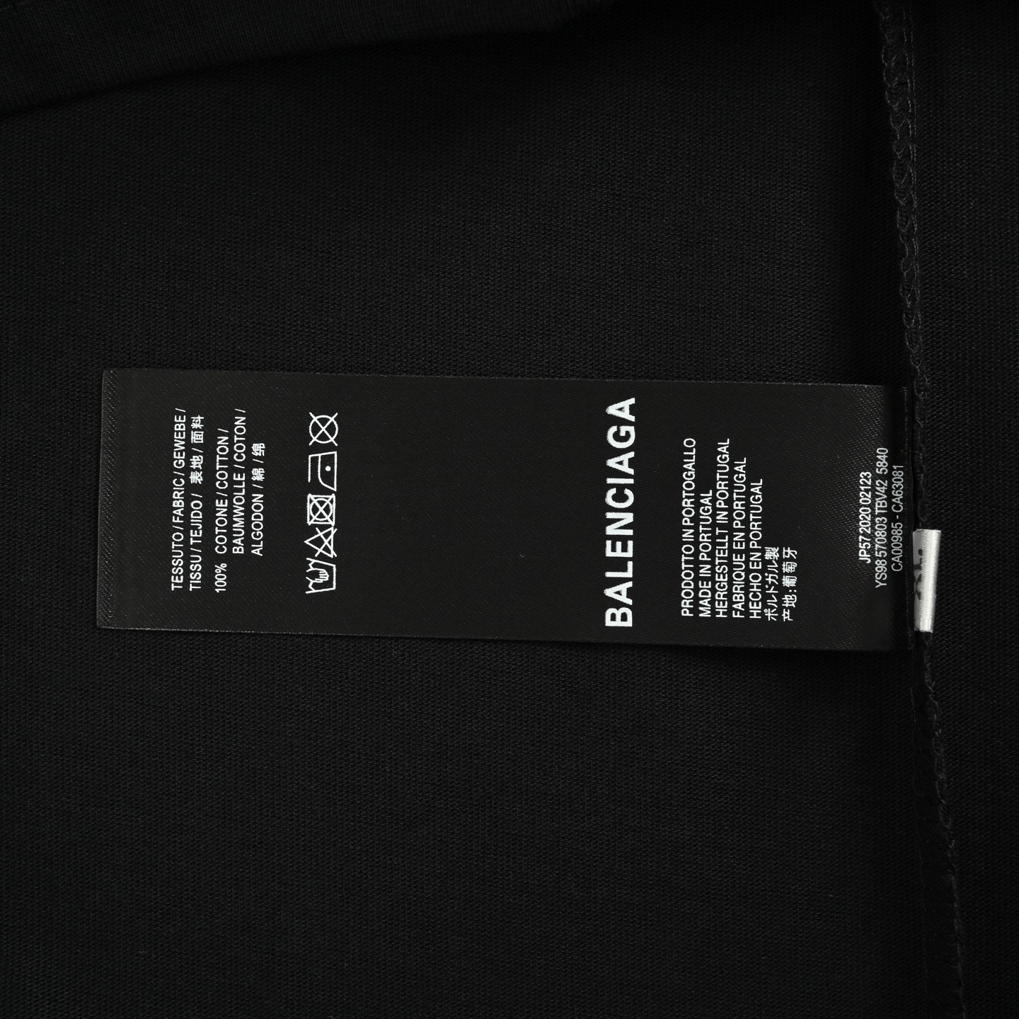 Balenciaga/巴黎世家 25ss 粉色字母压胶短袖