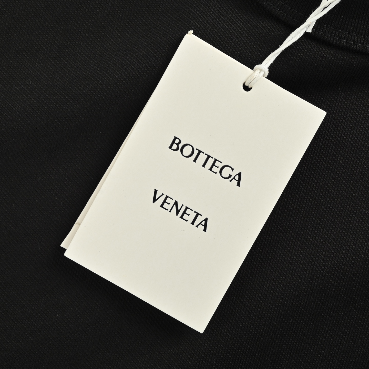 BOTTEGA VENETA/BV 编织爱心皮革标识短袖
