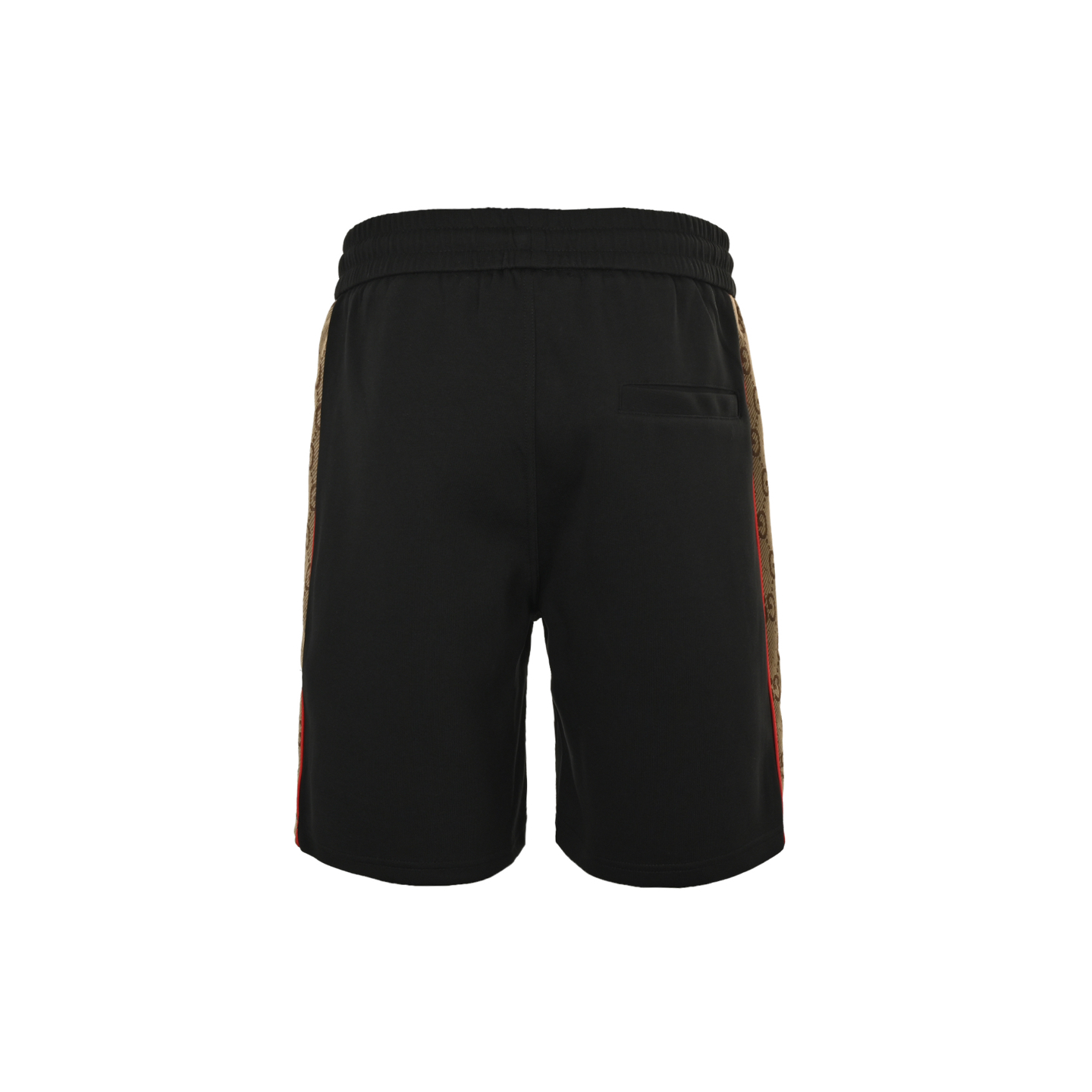 Gucci/古驰 25ss 侧边双G织带拼接短裤 杏色 黑色-Chinese UA Cheap High Quatity Brand Clothes Bags handbags Sneakers wholesale wholesaler seller from China Factory suppliers Fashion Clothing Shoes best Quality Beautiful Price Gucci/古驰 25ss 侧边双G织带拼接短裤 杏色 黑色