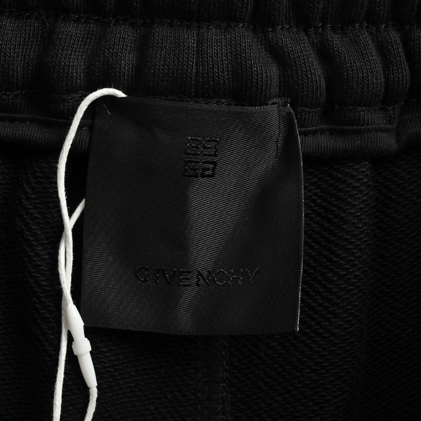 GIVENCHY/纪梵希 经典刺绣4G宫格短裤黑色