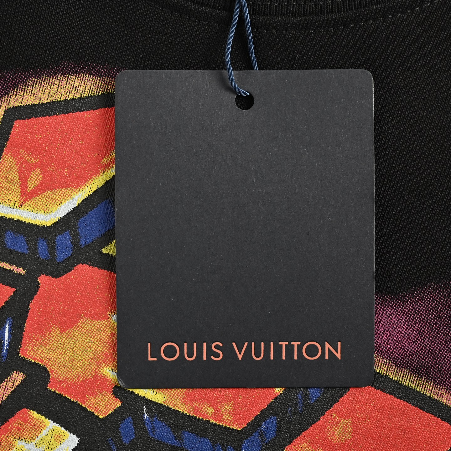 Louis Vuitton/路易威登 漫画卡通火焰字母印花短袖