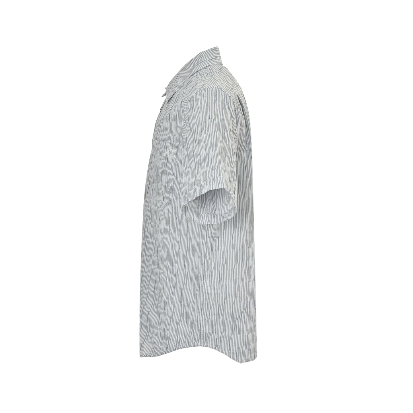 Loewe/罗意威 25ss 条纹波浪纹理短袖衬衫-Chinese UA Cheap High Quatity Brand Clothes Bags handbags Sneakers wholesale wholesaler seller from China Factory suppliers Fashion Clothing Shoes best Quality Beautiful Price Loewe/罗意威 25ss 条纹波浪纹理短袖衬衫