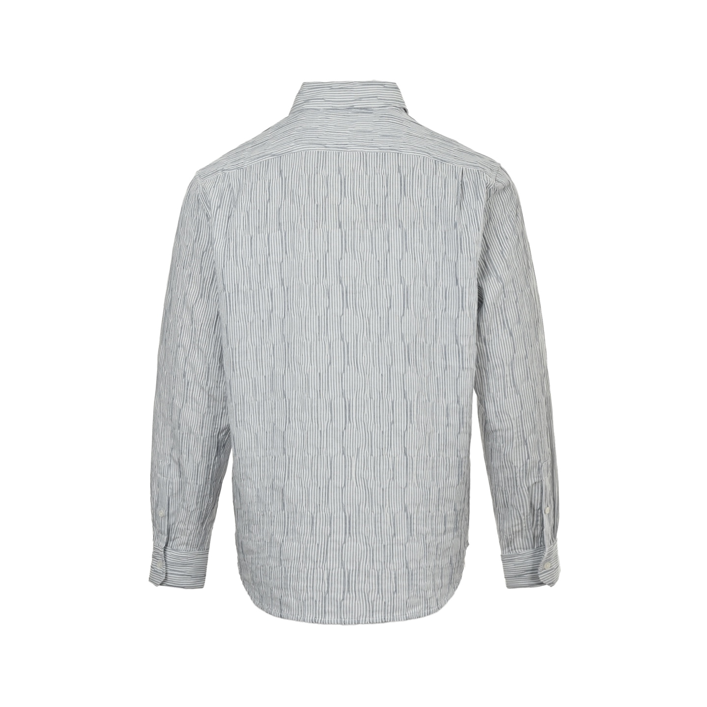 Loewe/罗意威 25ss 条纹波浪纹理衬衫