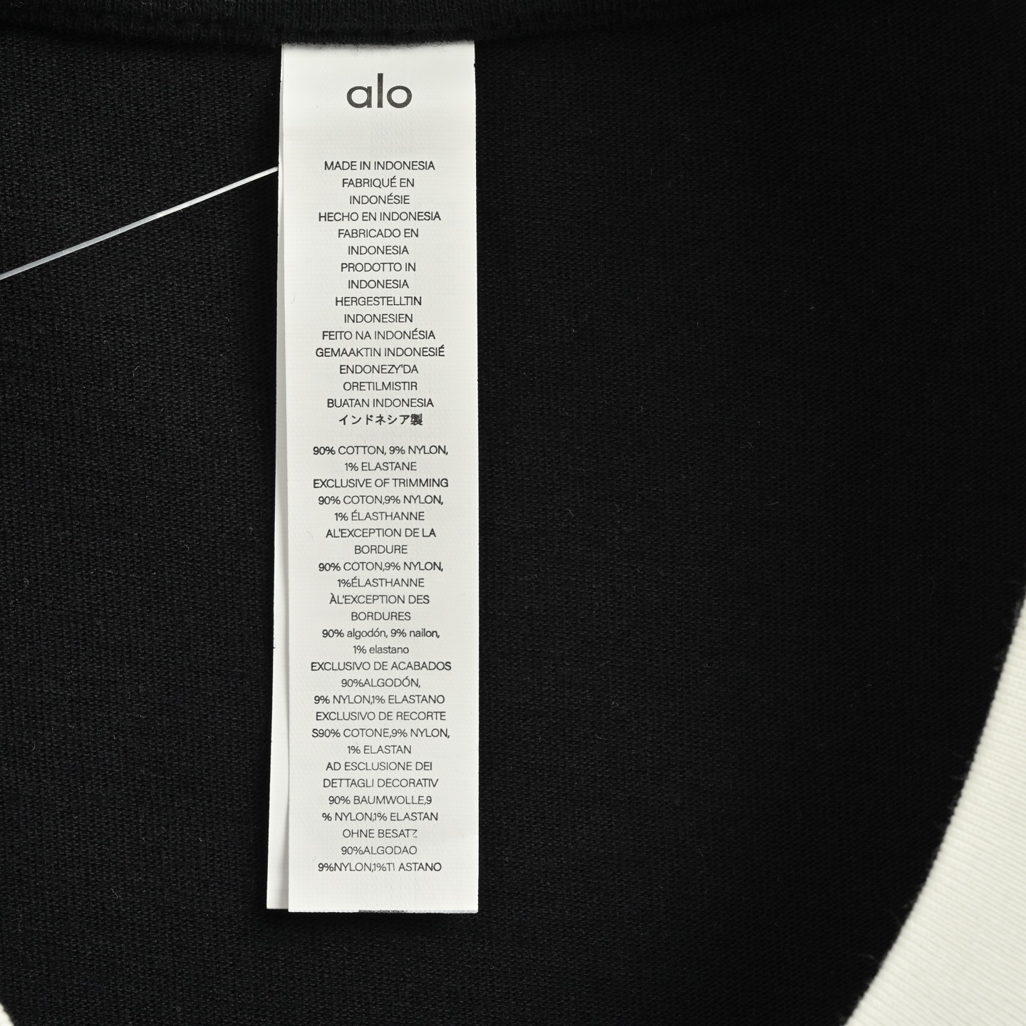 ALO 25ss 拼色字母短袖-Chinese UA Cheap High Quatity Brand Clothes Bags handbags Sneakers wholesale wholesaler seller from China Factory suppliers Fashion Clothing Shoes best Quality Beautiful Price ALO 25ss 拼色字母短袖