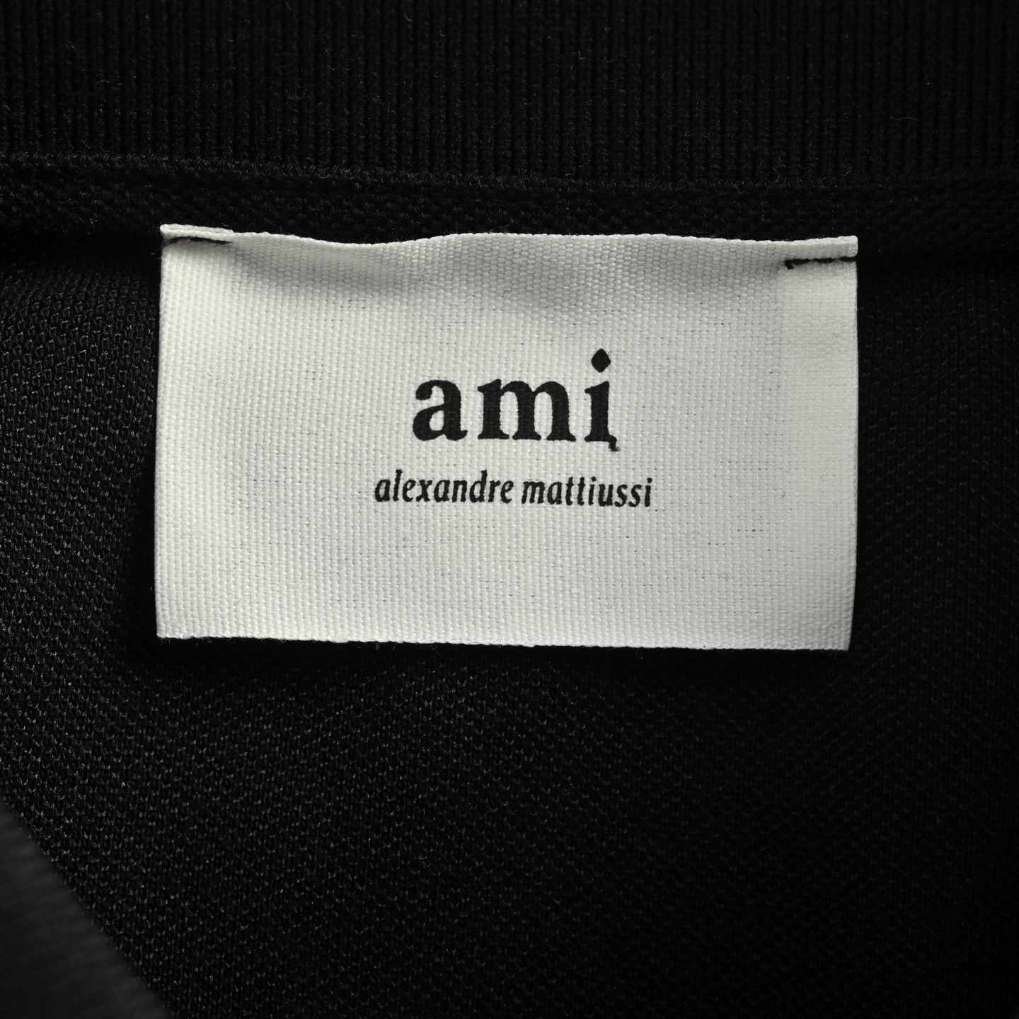 Ami 25ss 白色小爱心刺绣Polo短袖 2025Ami翻领平绣小白爱心polo衫
