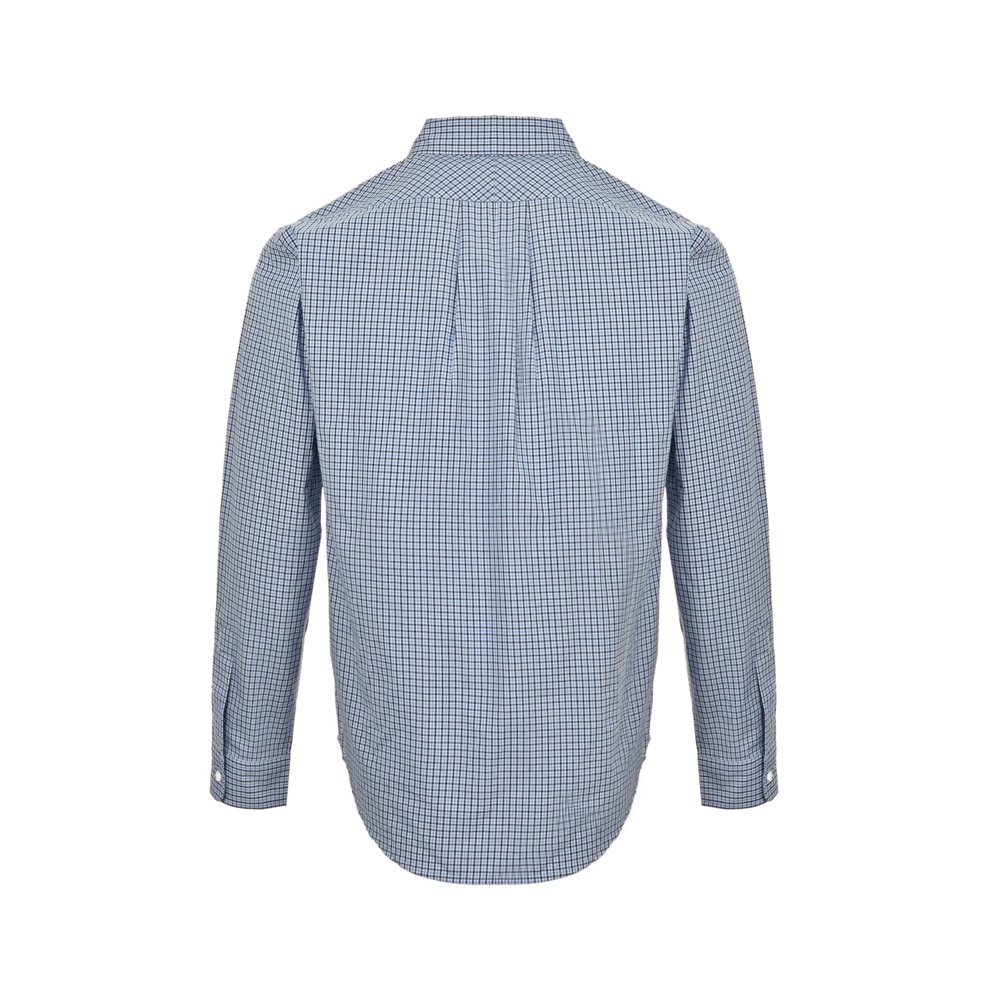 Miu Miu/缪缪 细蓝格纹长袖衬衫-Chinese UA Cheap High Quatity Brand Clothes Bags handbags Sneakers wholesale wholesaler seller from China Factory suppliers Fashion Clothing Shoes best Quality Beautiful Price Miu Miu/缪缪 细蓝格纹长袖衬衫