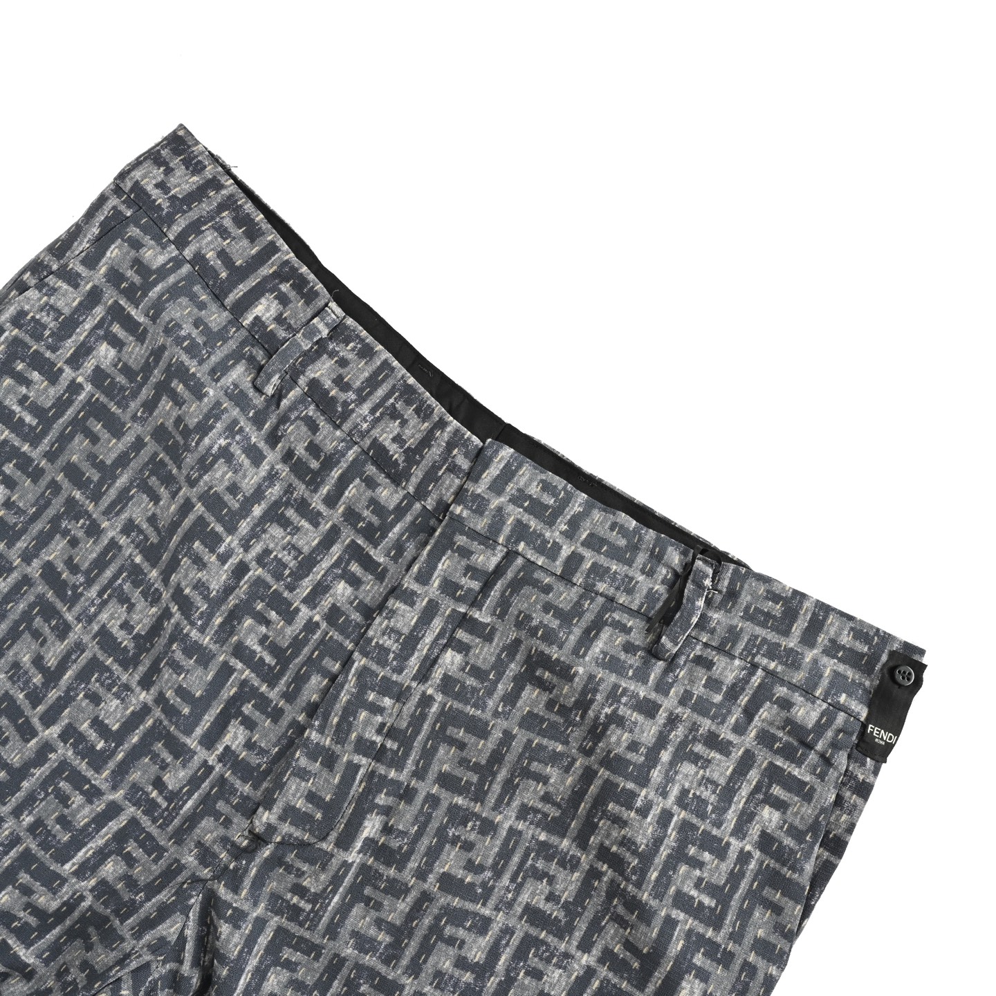 Fendi/芬迪 25ss 灰色FF短裤