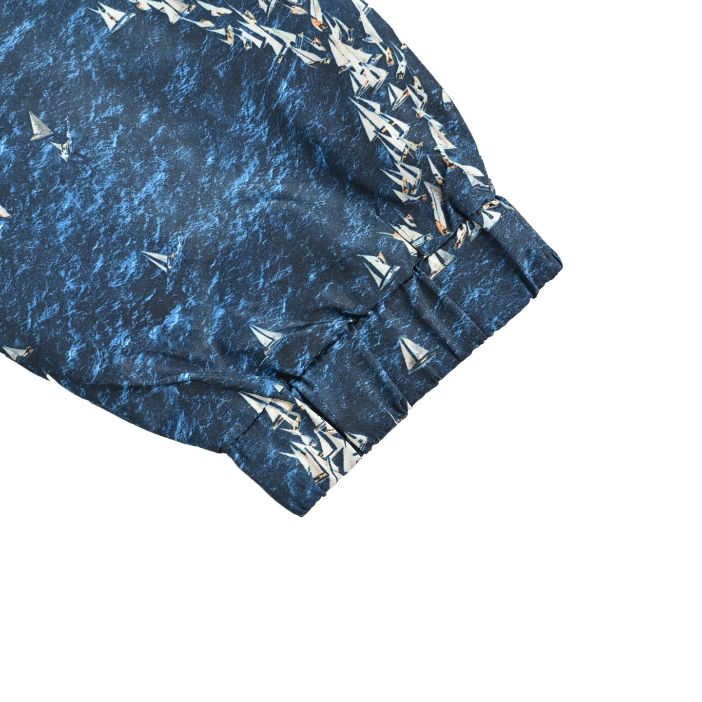 Louis Vuitton/路易威登 蓝印染印花连帽夹克外套