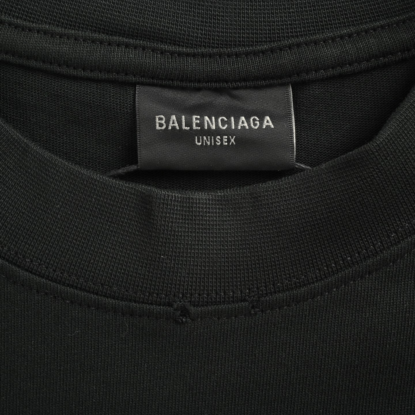 Balenciaga/巴黎世家 情人节限定小爱心刺绣短袖 黑色 白色