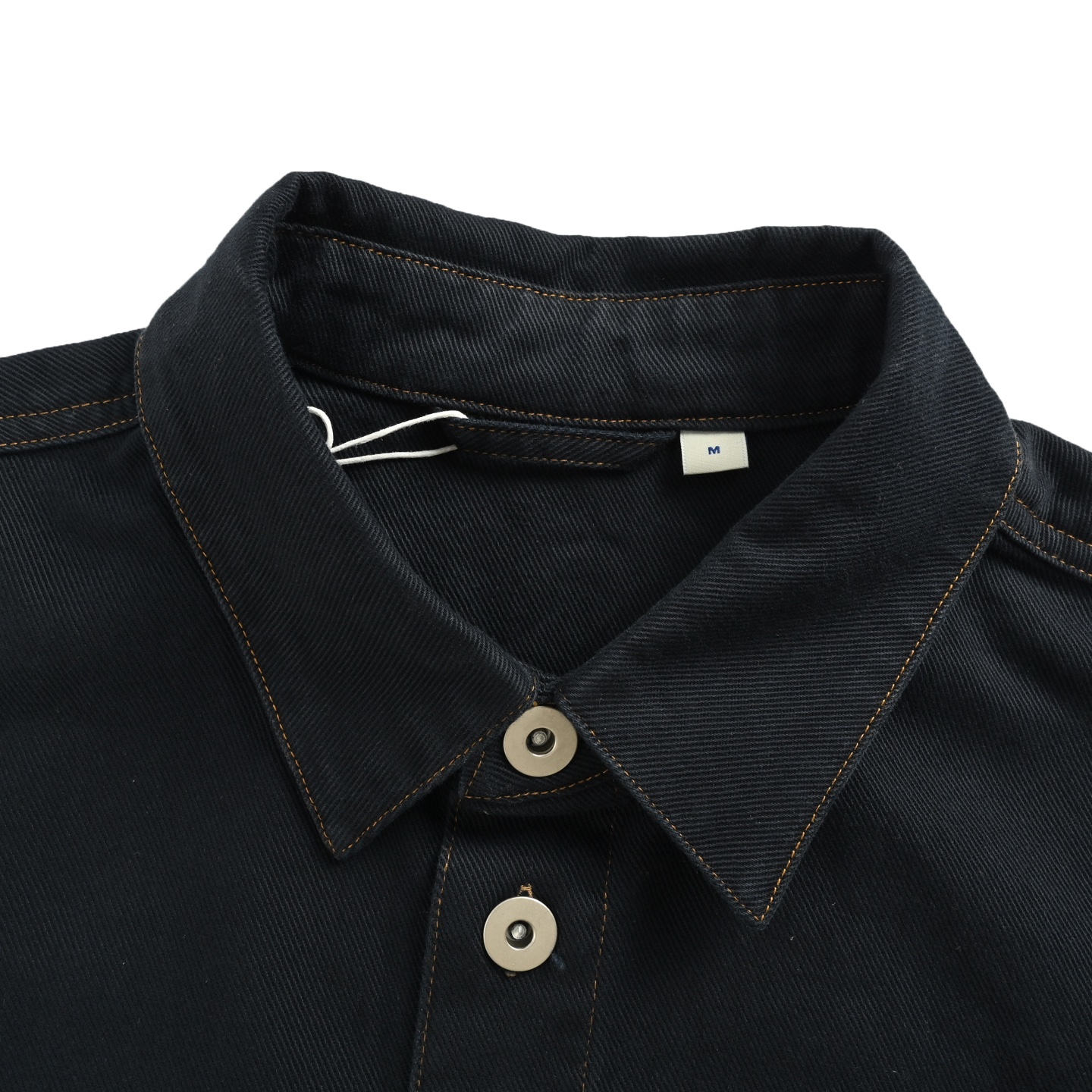 Burberry/巴宝莉 25ss 盾牌翻领牛仔衬衫外套 墨绿色 牛仔蓝 米白色