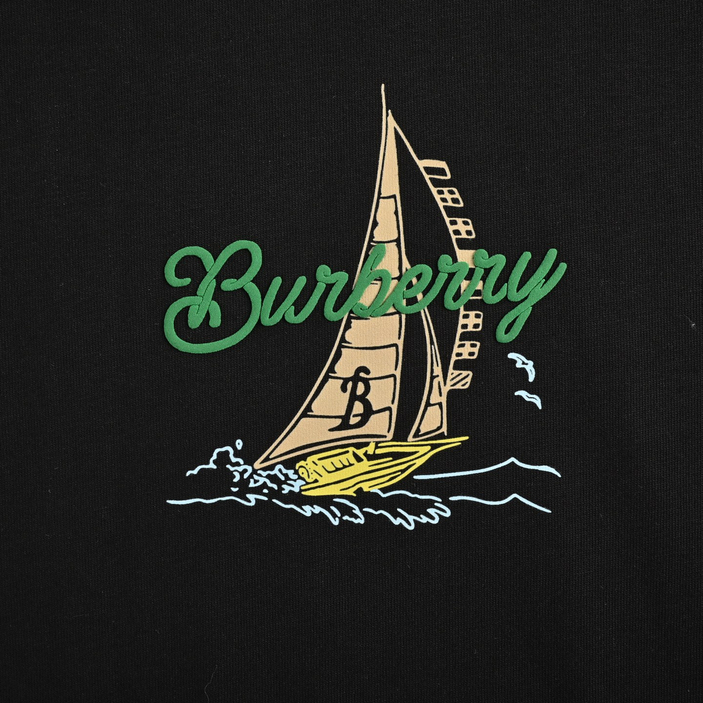 Burberry/巴宝莉 25ss 帆船印花短袖 巴宝莉新款T恤-Chinese UA Cheap High Quatity Brand Clothes Bags handbags Sneakers wholesale wholesaler seller from China Factory suppliers Fashion Clothing Shoes best Quality Beautiful Price Burberry/巴宝莉 25ss 帆船印花短袖 巴宝莉新款T恤