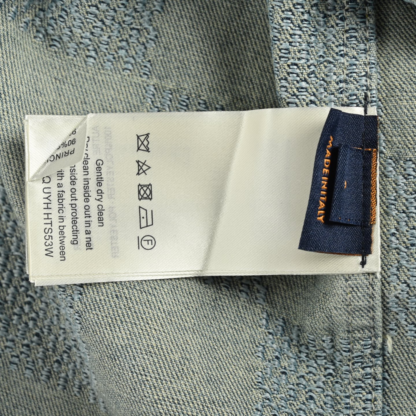 Louis Vuitton/路易威登 25ss 棋盘格套装牛仔短袖衬衫