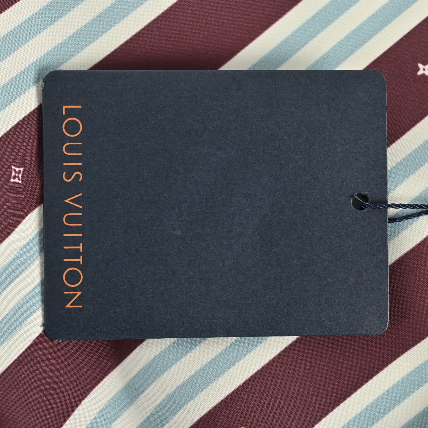 Louis Vuitton/路易威登 棕白条纹短袖衬衫