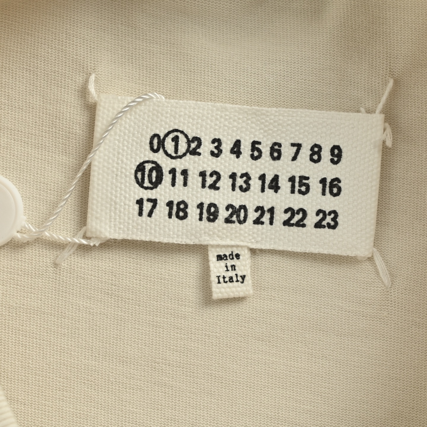 Maison Margiela/吉拉MM6 未完成刺绣印花短袖