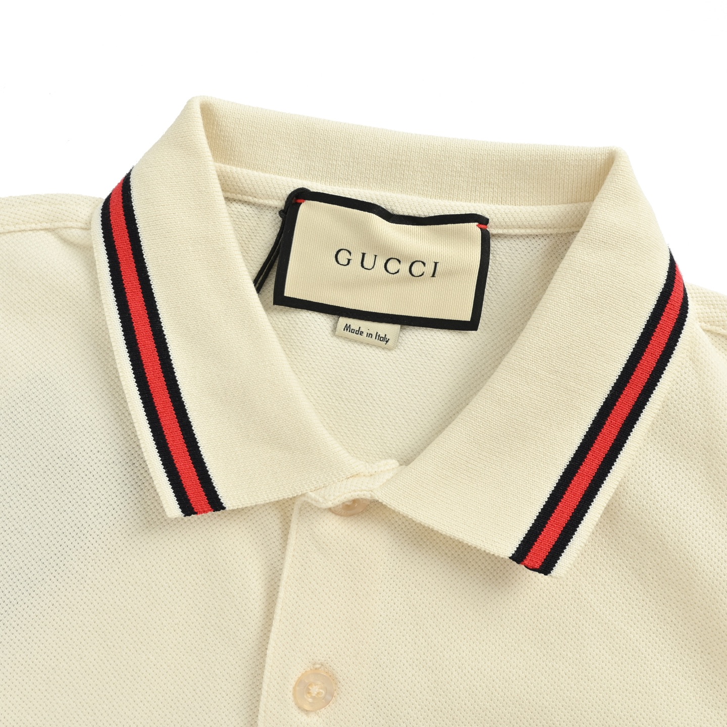 Gucci/古驰 24ss 龙年限定口袋火焰刺绣Polo短袖-Chinese UA Cheap High Quatity Brand Clothes Bags handbags Sneakers wholesale wholesaler seller from China Factory suppliers Fashion Clothing Shoes best Quality Beautiful Price Gucci/古驰 24ss 龙年限定口袋火焰刺绣Polo短袖