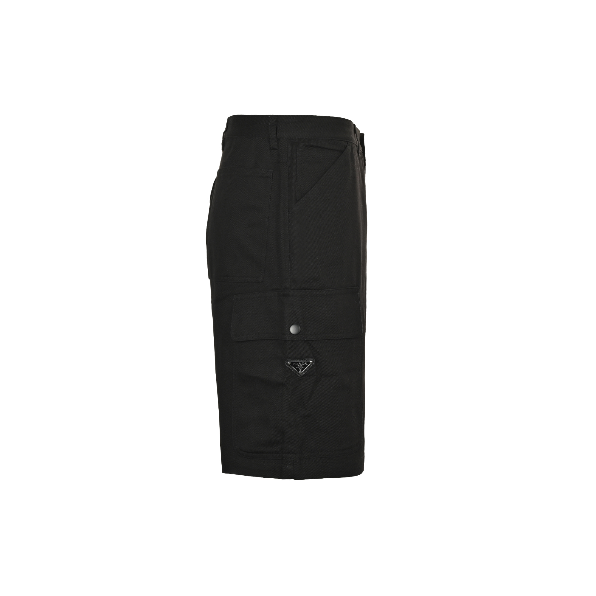 Prada/普拉达 25ss 口袋三角标工装短裤