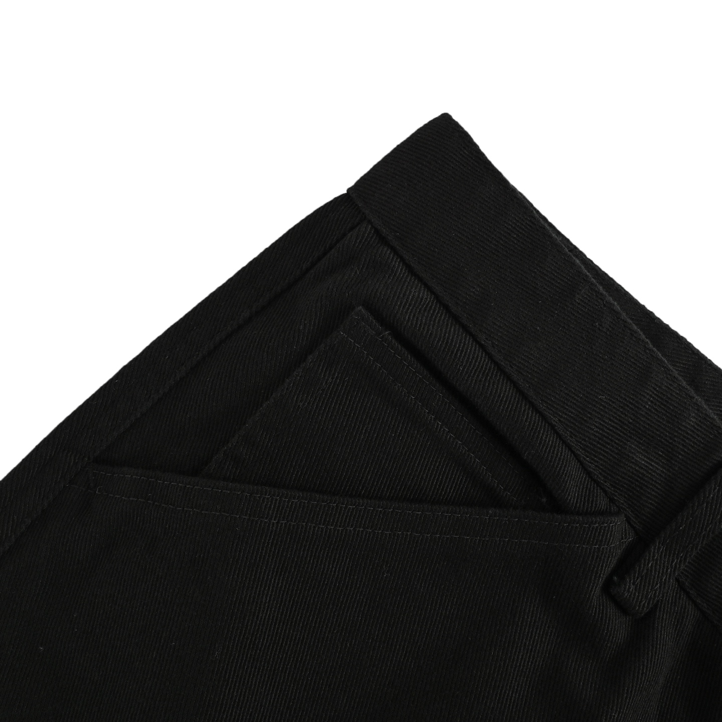 Prada/普拉达 25ss 口袋三角标工装长裤