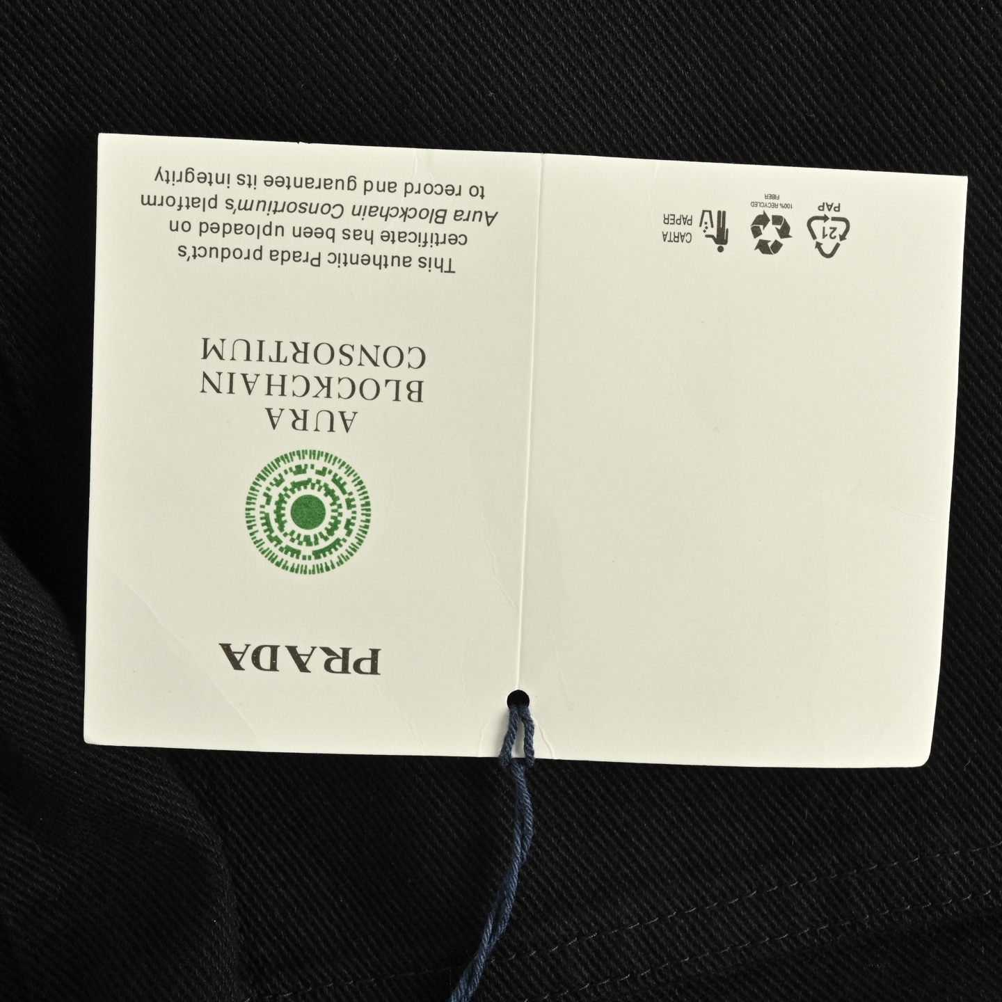 Prada/普拉达 25ss 口袋三角标工装长裤