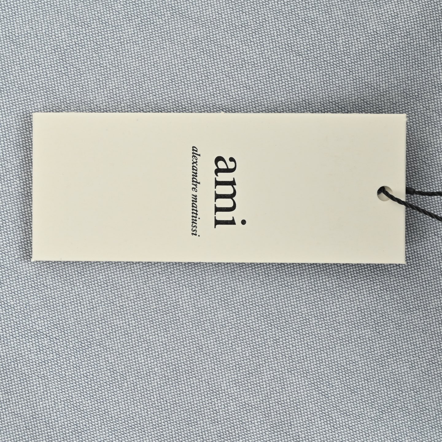 Ami 小爱心刺绣短袖衬衫 定制奢感牛津布