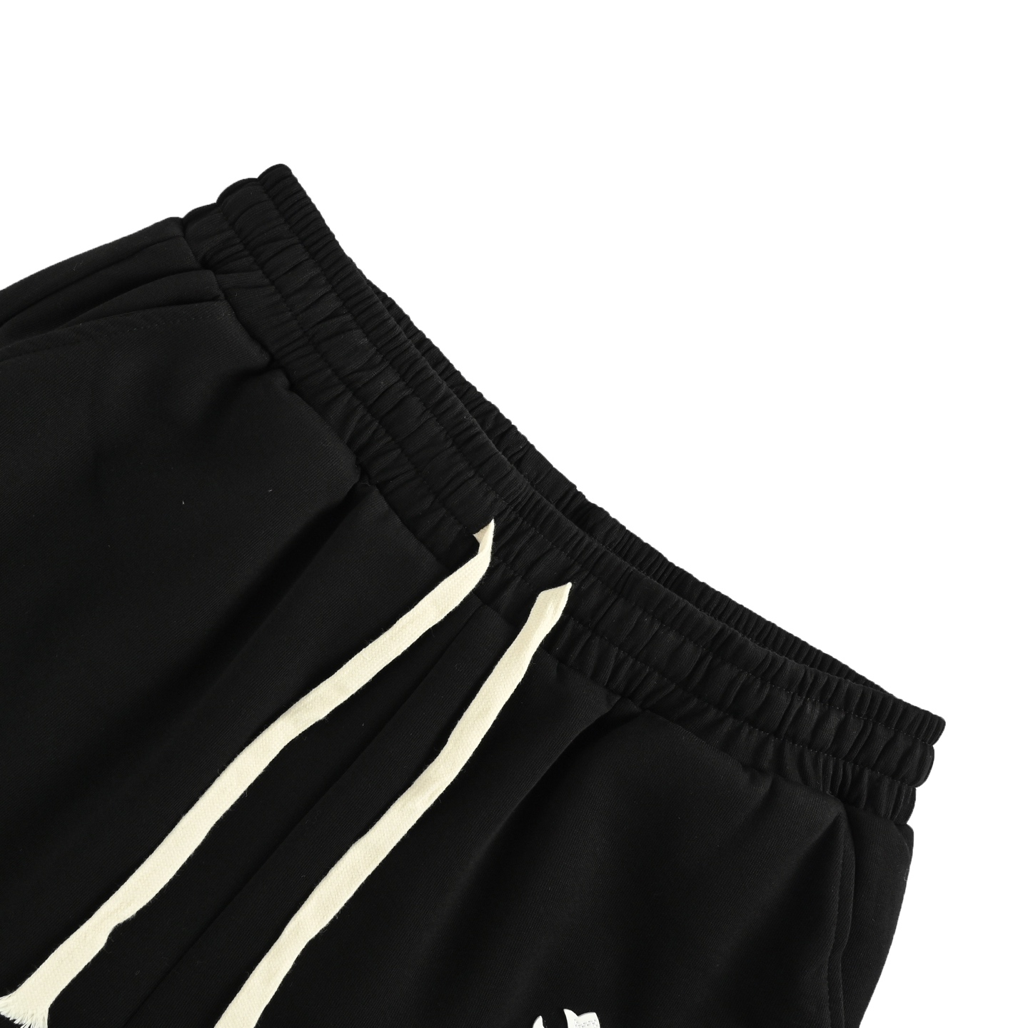 Chrome Hearts/克罗心 25ss 刺绣白标十字架短裤 黑色