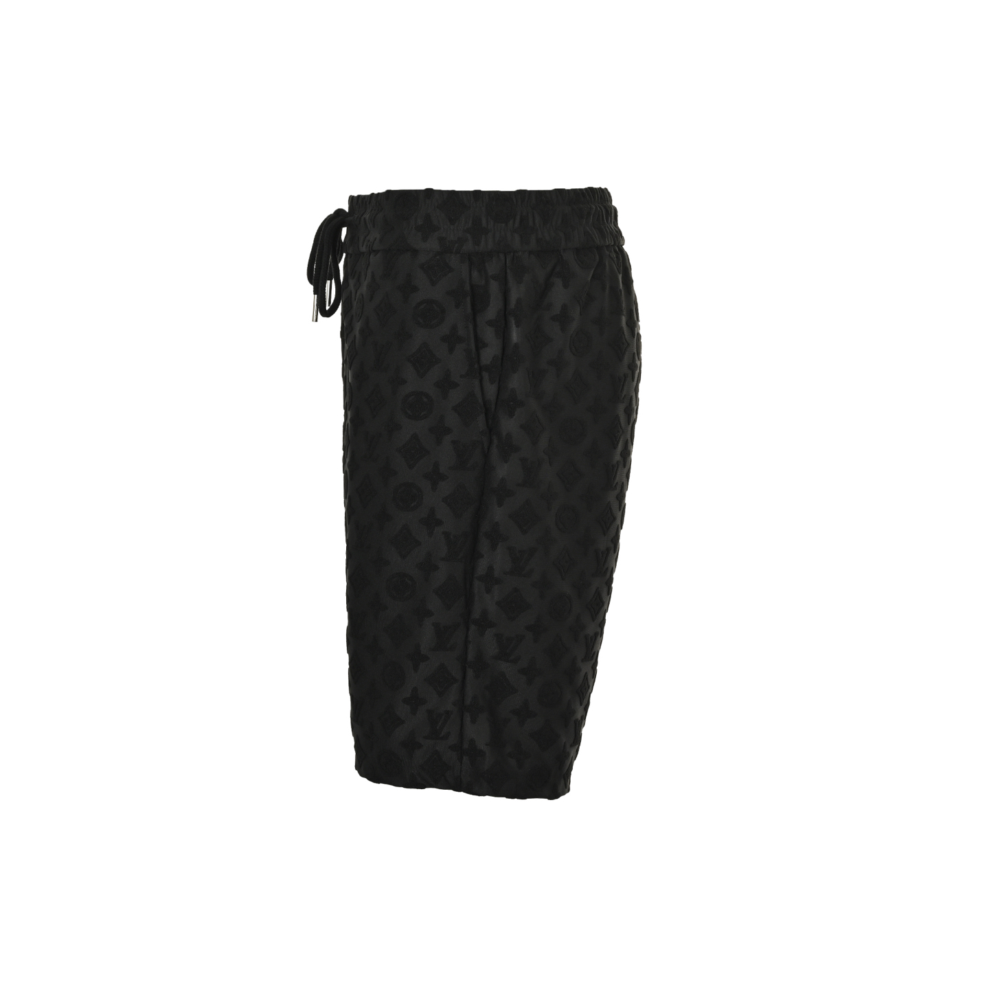 Louis Vuitton/路易威登 25ss 凹凸满印老花提花短裤 白色 黑色