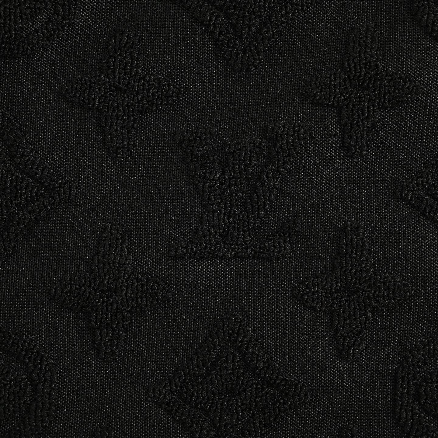 Louis Vuitton/路易威登 25ss 凹凸满印老花提花短裤 白色 黑色