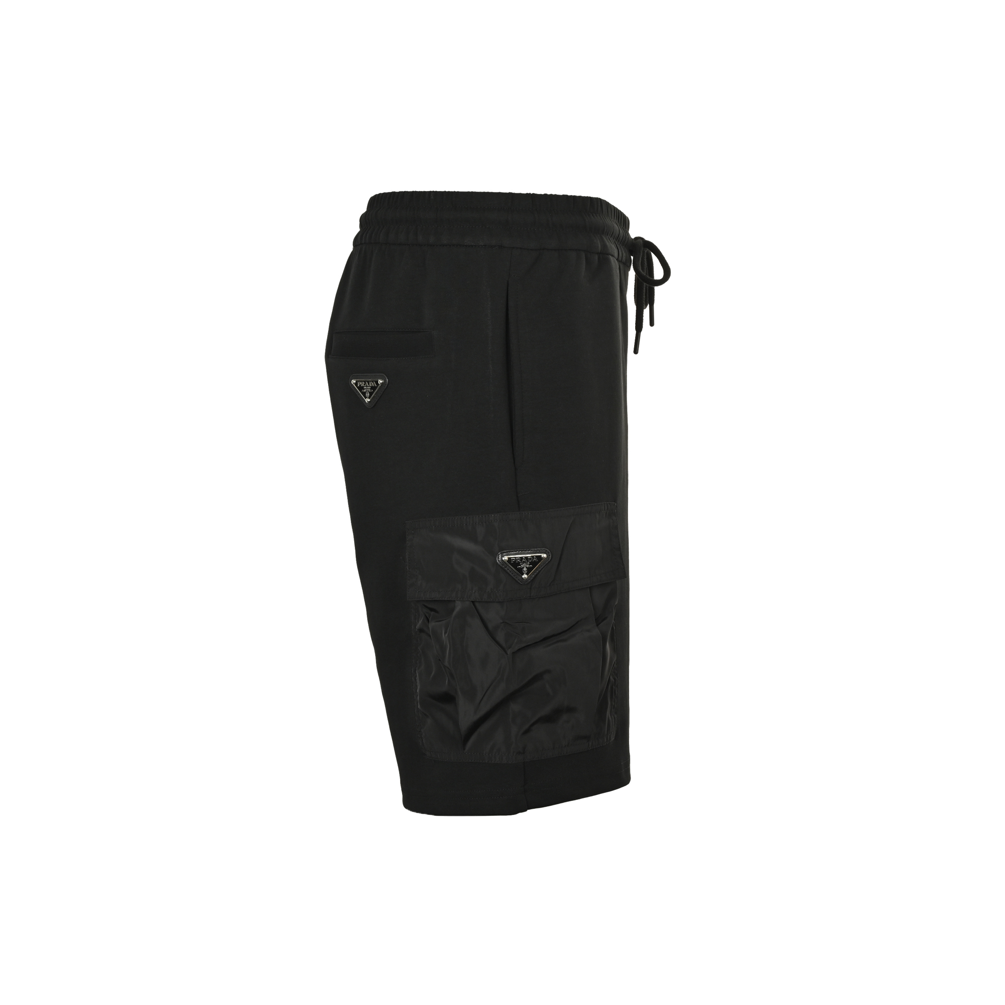 Prada/普拉达 25ss 金属三角标侧口袋工装短裤黑色 杏色-Chinese UA Cheap High Quatity Brand Clothes Bags handbags Sneakers wholesale wholesaler seller from China Factory suppliers Fashion Clothing Shoes best Quality Beautiful Price Prada/普拉达 25ss 金属三角标侧口袋工装短裤黑色 杏色