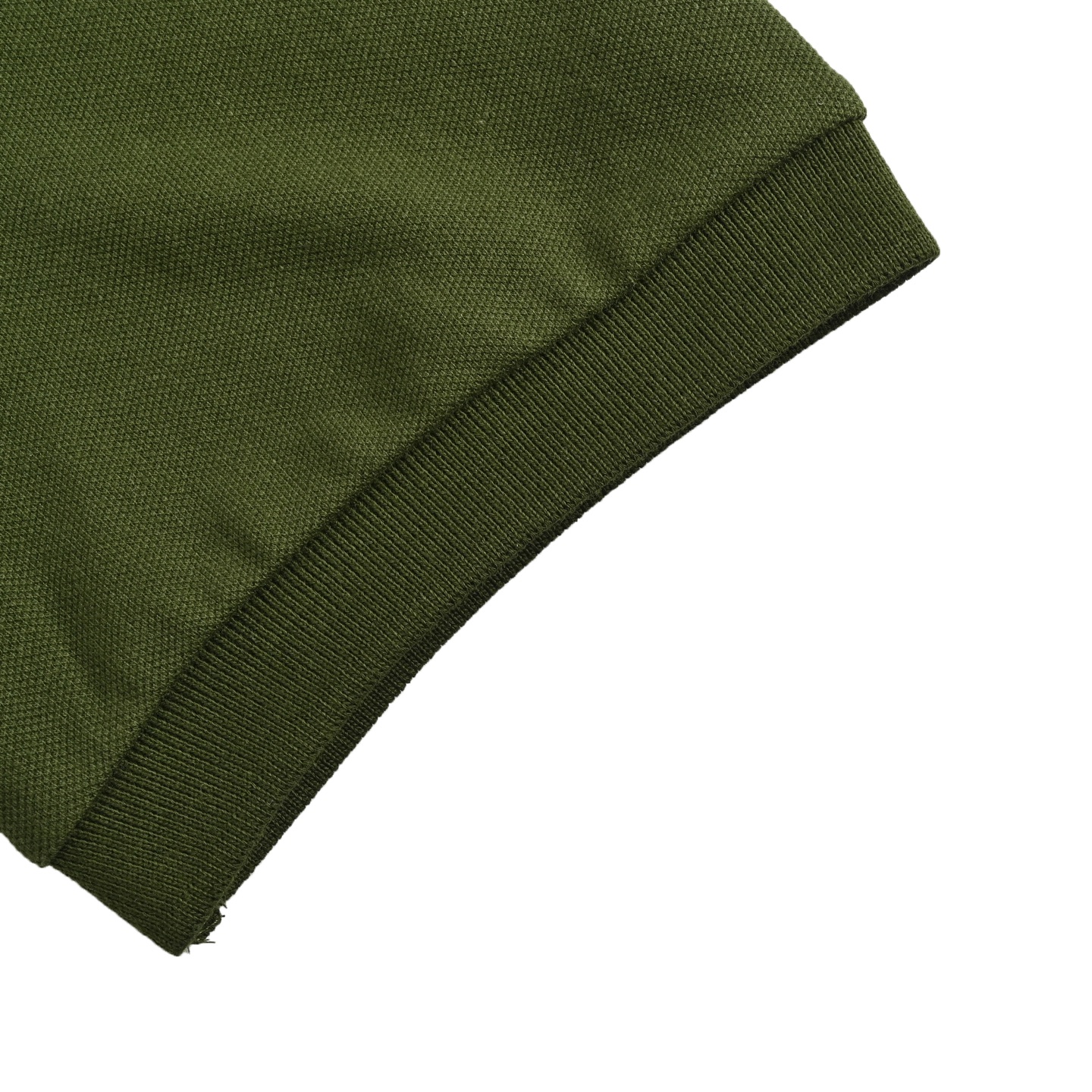 Miu Miu/缪缪 25ss 半拉链徽标刺绣Polo短袖 杏色 黑色 军绿