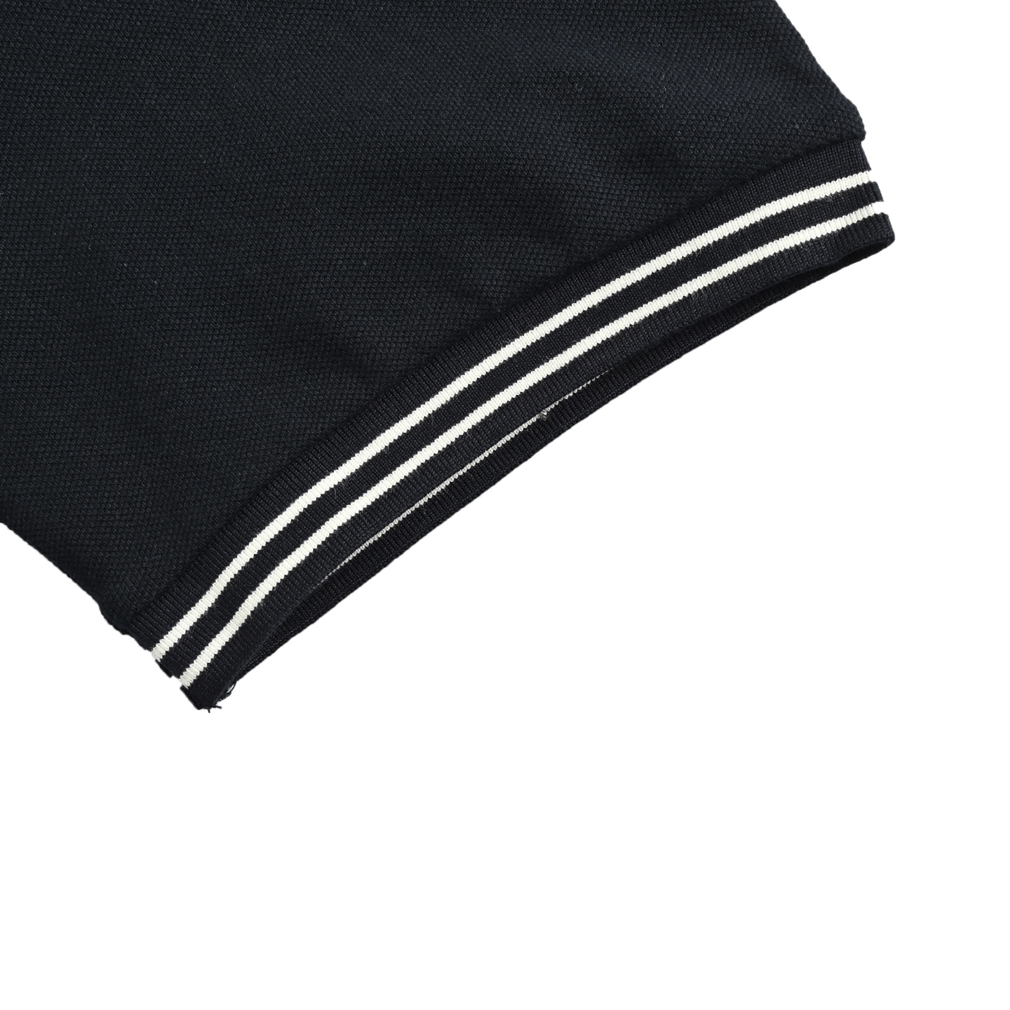 Prada/普拉达 25ss 徽标logo刺绣Polo短袖 白色 深蓝