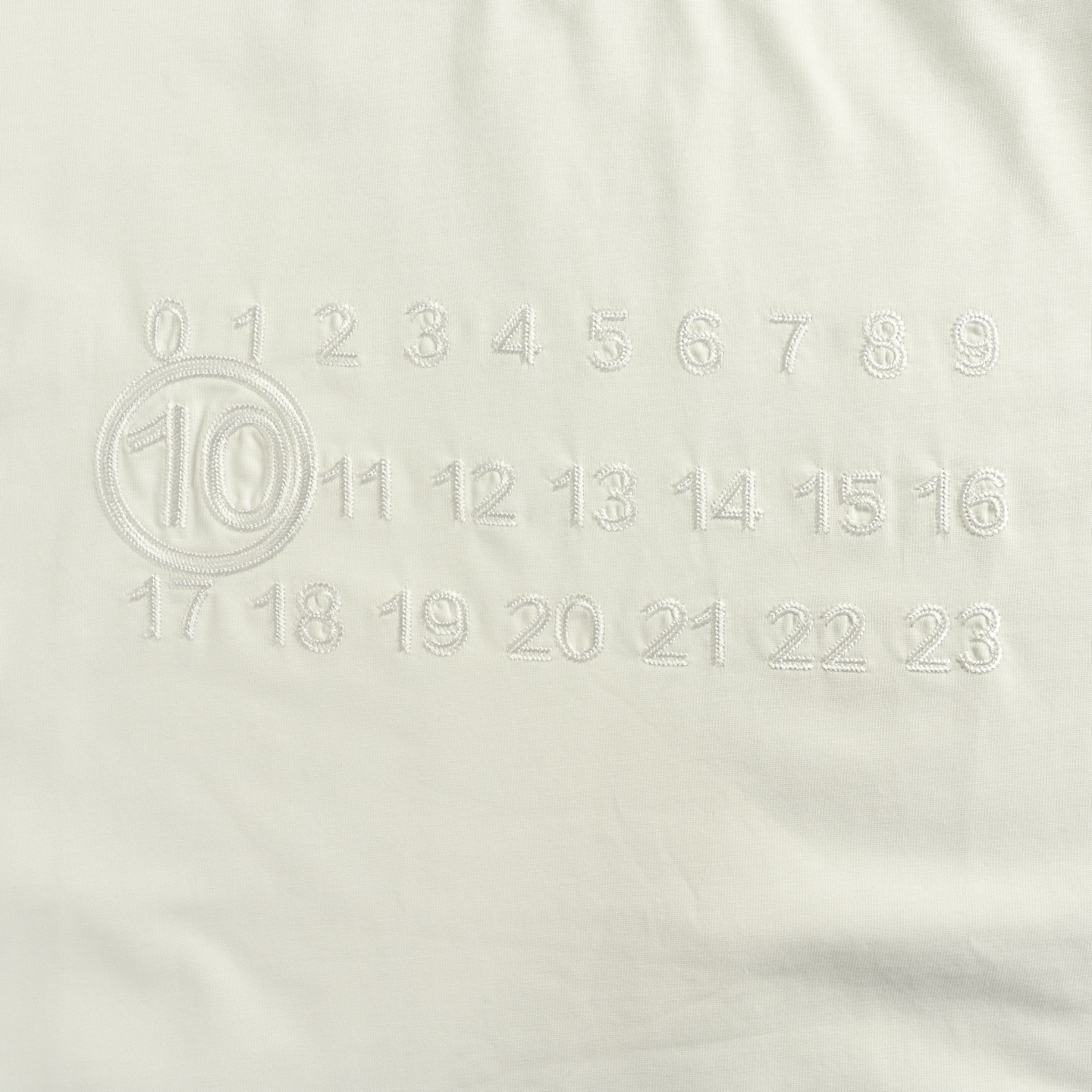 Maison Margiela/马吉拉 25ss 刺绣字母短袖