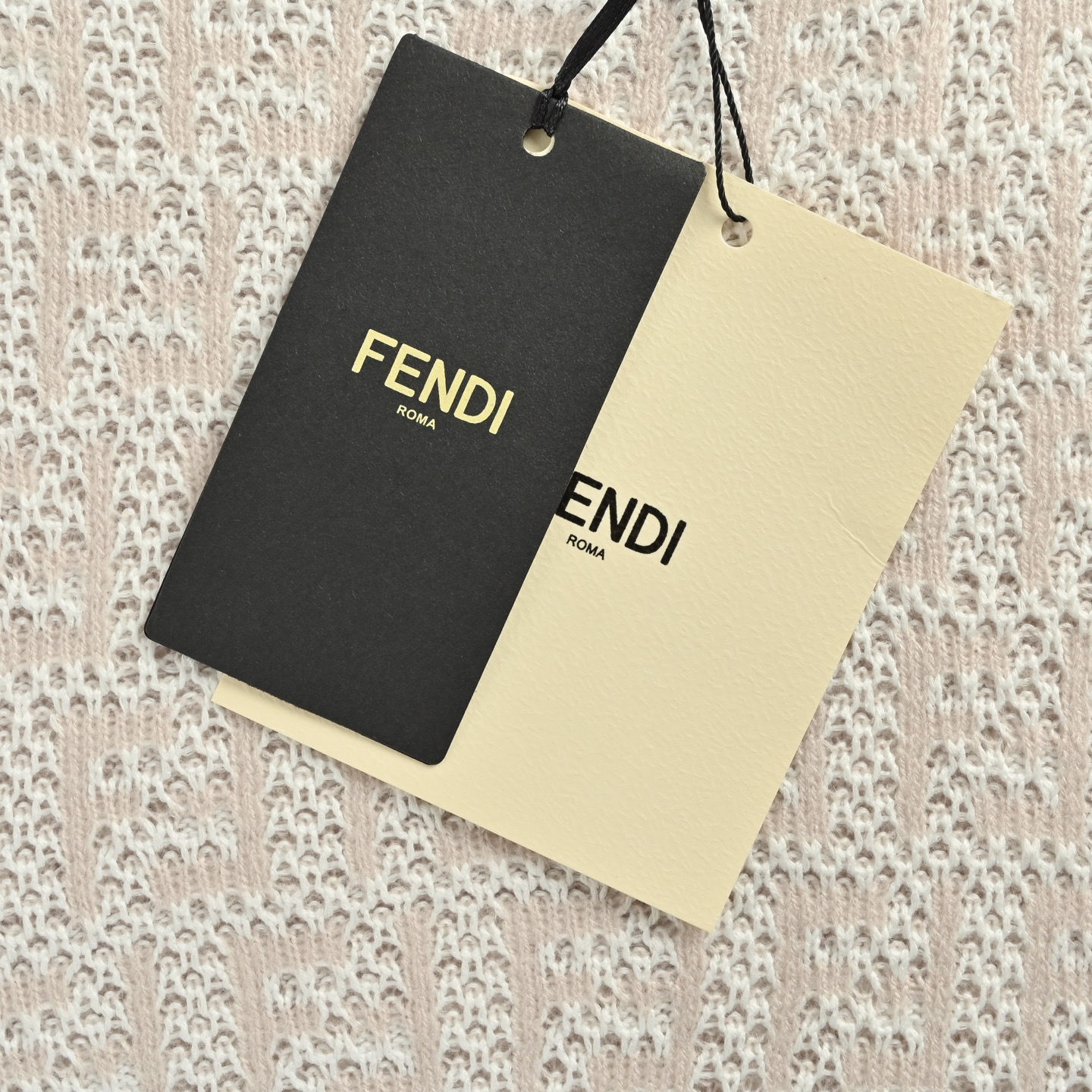 Fendi/芬迪 针织满印套头羊毛毛衣