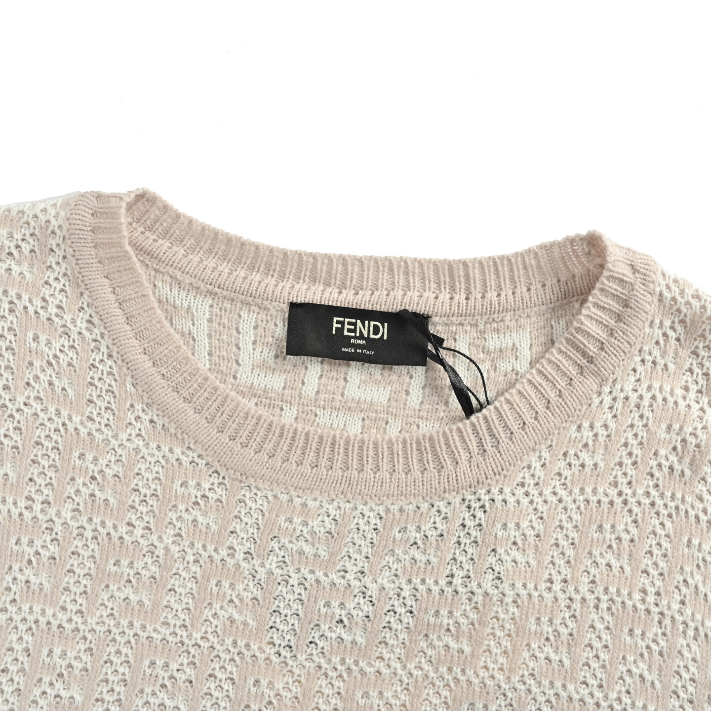 Fendi/芬迪 针织满印套头羊毛毛衣