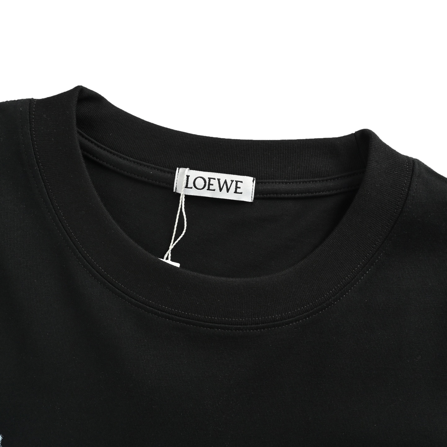 Loewe/罗意威 25ss 虚线四叶草印花短袖