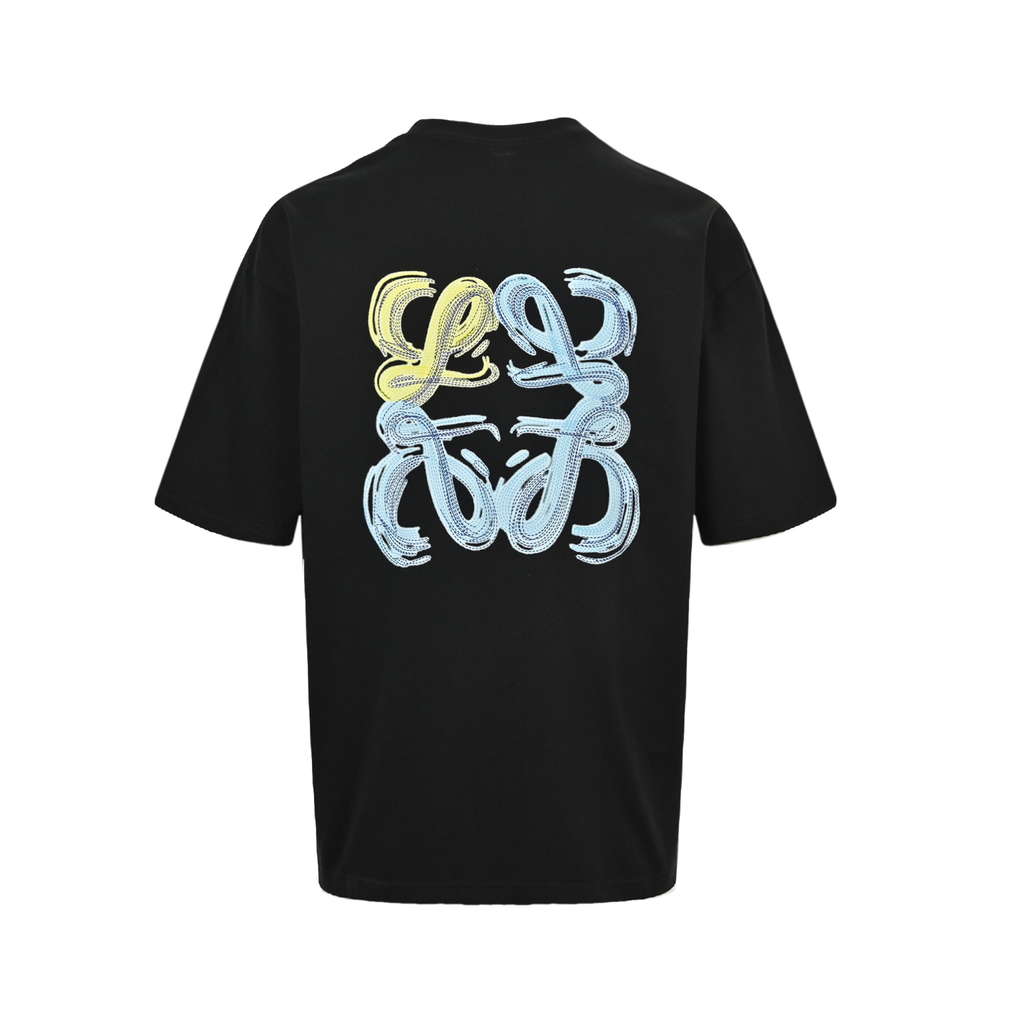 Loewe/罗意威 25ss 虚线四叶草印花短袖