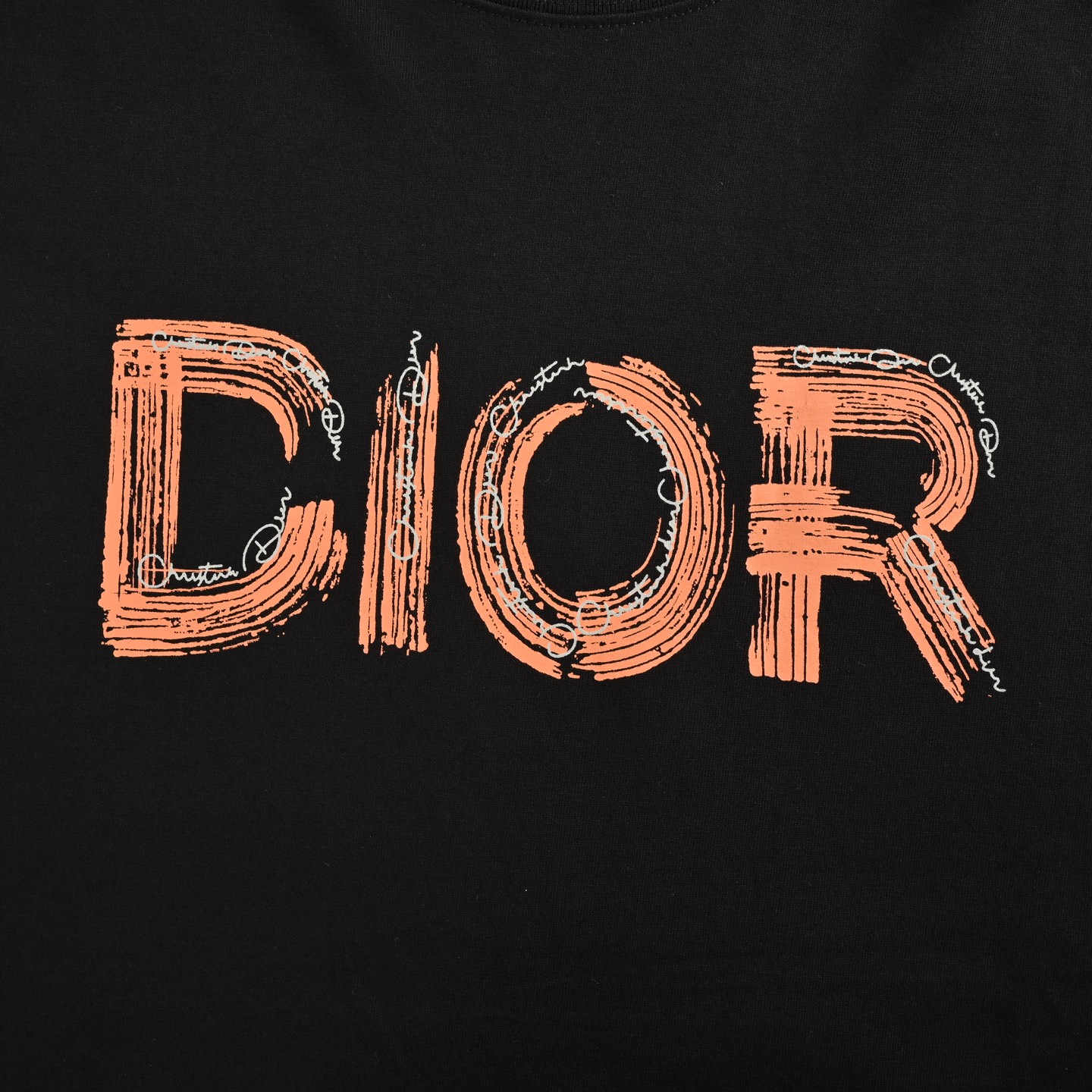 Dior/迪奥 25ss 手绘字母印花短袖-Chinese UA Cheap High Quatity Brand Clothes Bags handbags Sneakers wholesale wholesaler seller from China Factory suppliers Fashion Clothing Shoes best Quality Beautiful Price Dior/迪奥 25ss 手绘字母印花短袖