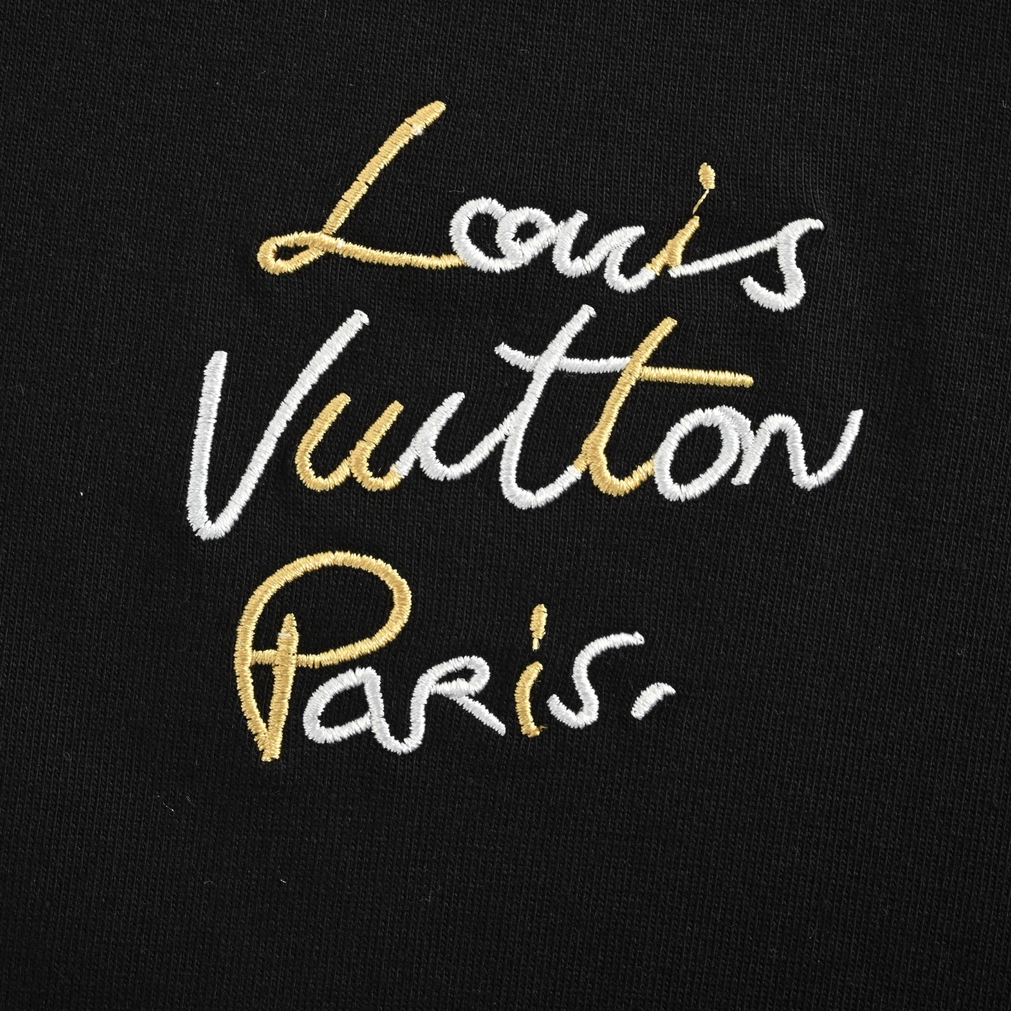 Louis Vuitton/路易威登 25ss 签名字母刺绣短袖