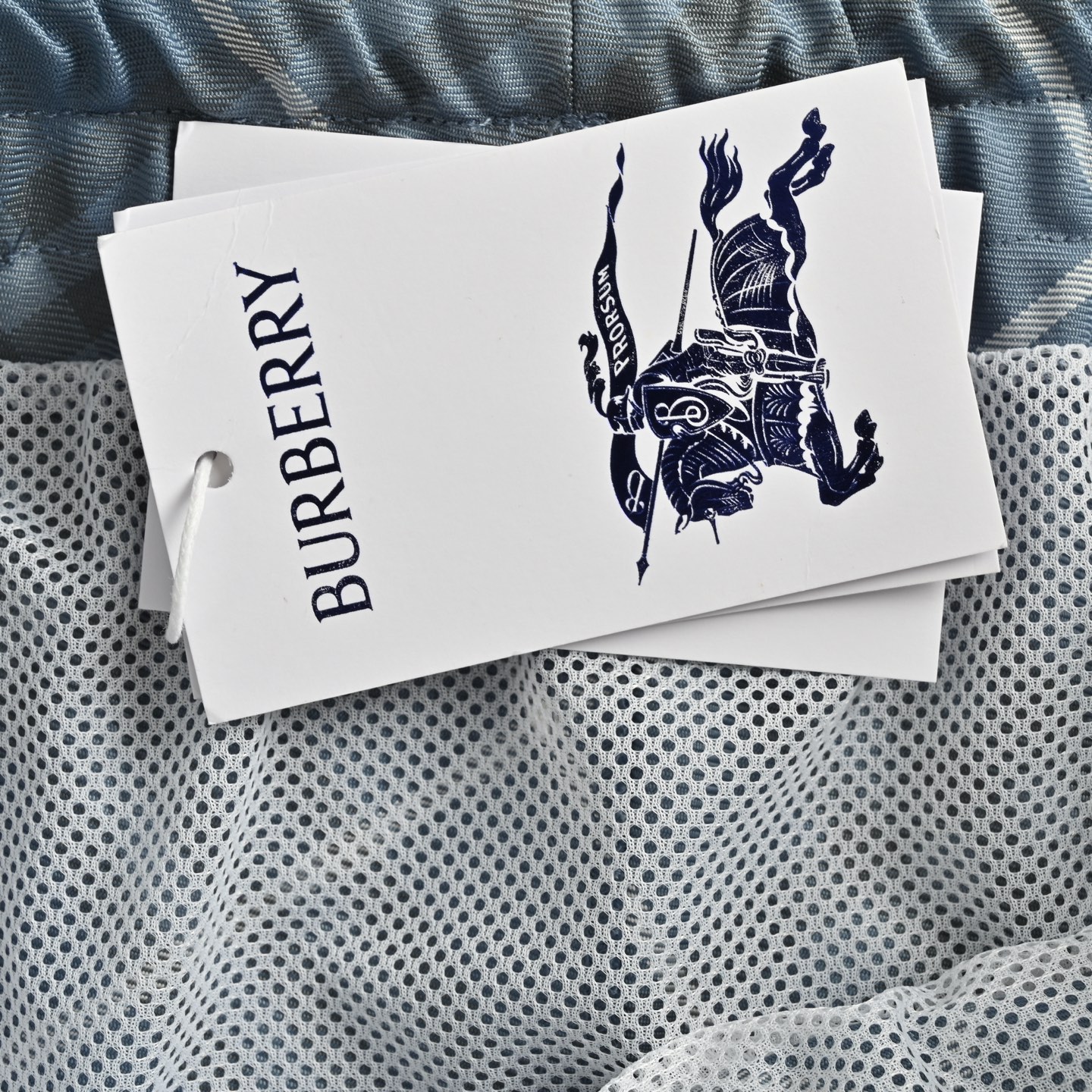 Burberry/巴宝莉 25ss 抽绳斜格纹短裤