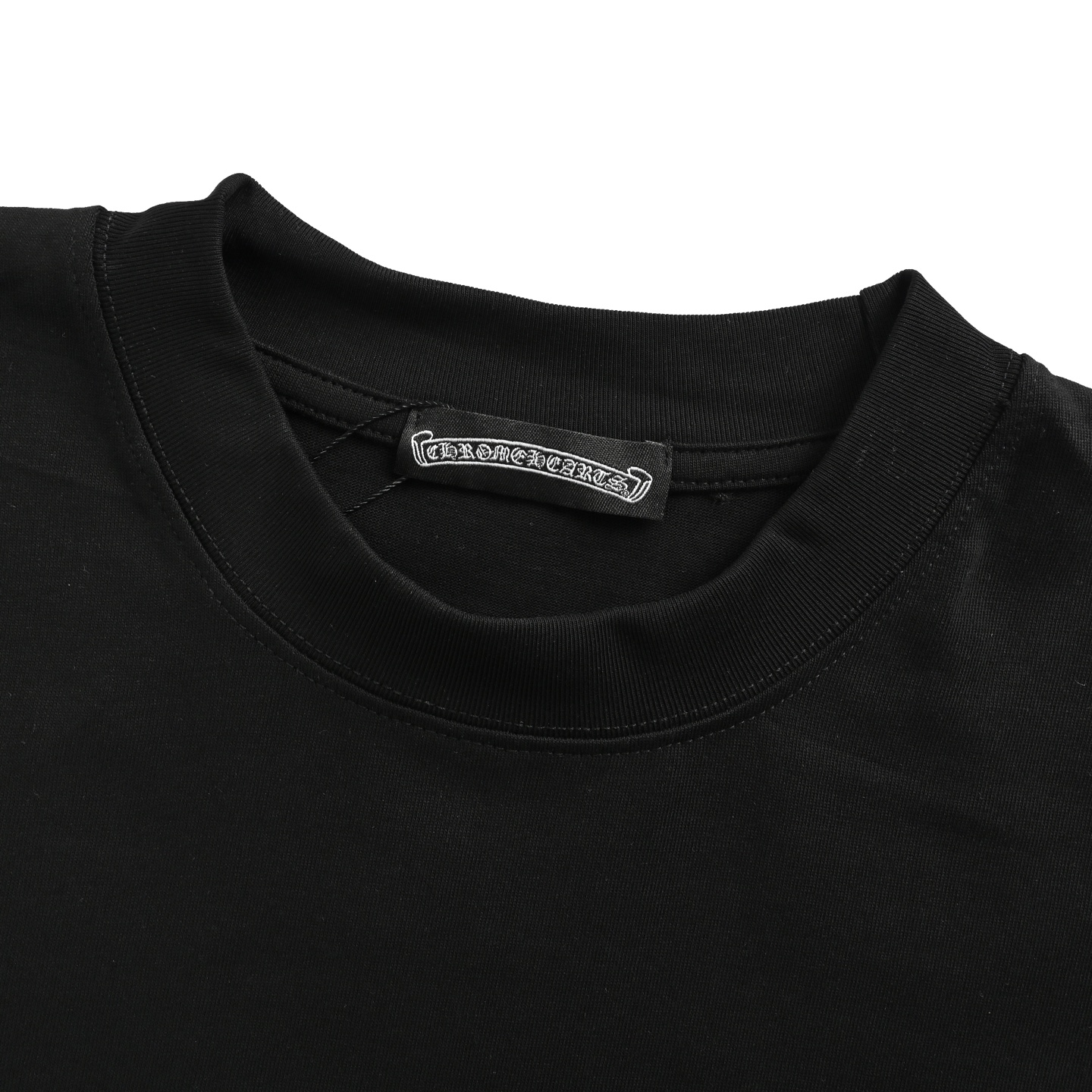 Chrome Hearts/克罗心 25ss 紫色马蹄刺绣短袖 黑色/白色