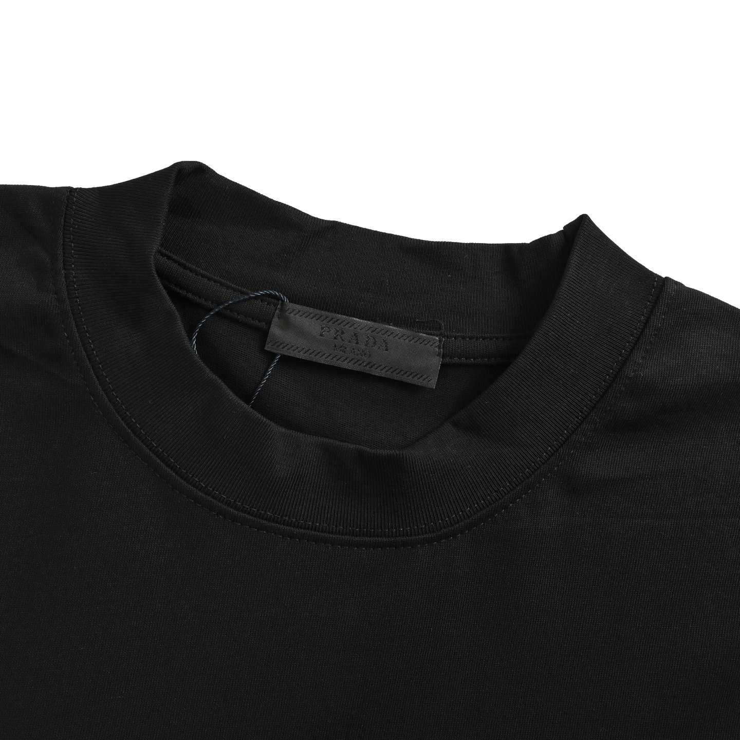 Prada/普拉达 25ss 3D重影字母刺绣短袖 经典胸前3D重影字母logo泼墨立体刺绣 白色 黑色-Chinese UA Cheap High Quatity Brand Clothes Bags handbags Sneakers wholesale wholesaler seller from China Factory suppliers Fashion Clothing Shoes best Quality Beautiful Price Prada/普拉达 25ss 3D重影字母刺绣短袖 经典胸前3D重影字母logo泼墨立体刺绣 白色 黑色