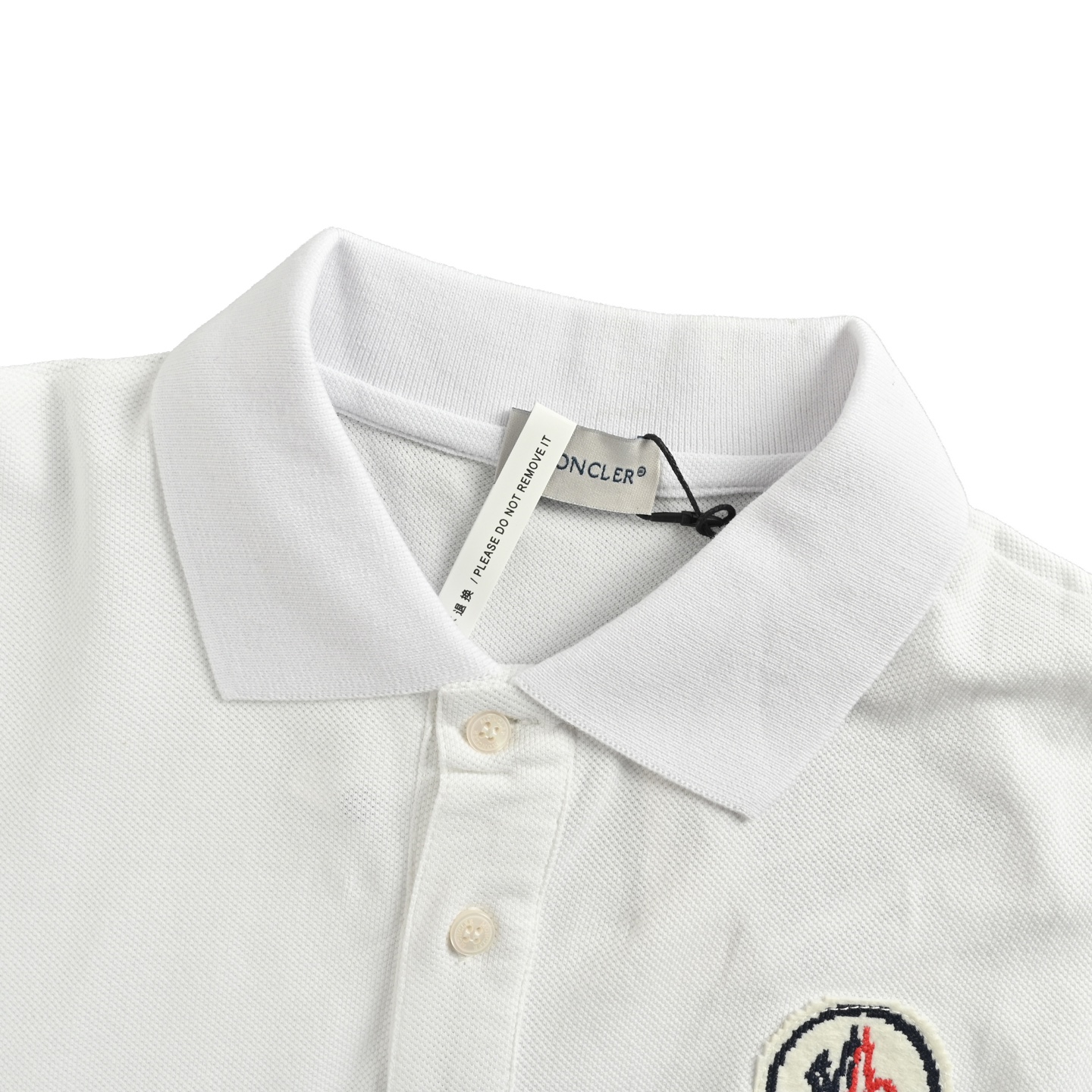 Moncler/蒙口 25ss 刺绣徽标Polo短袖