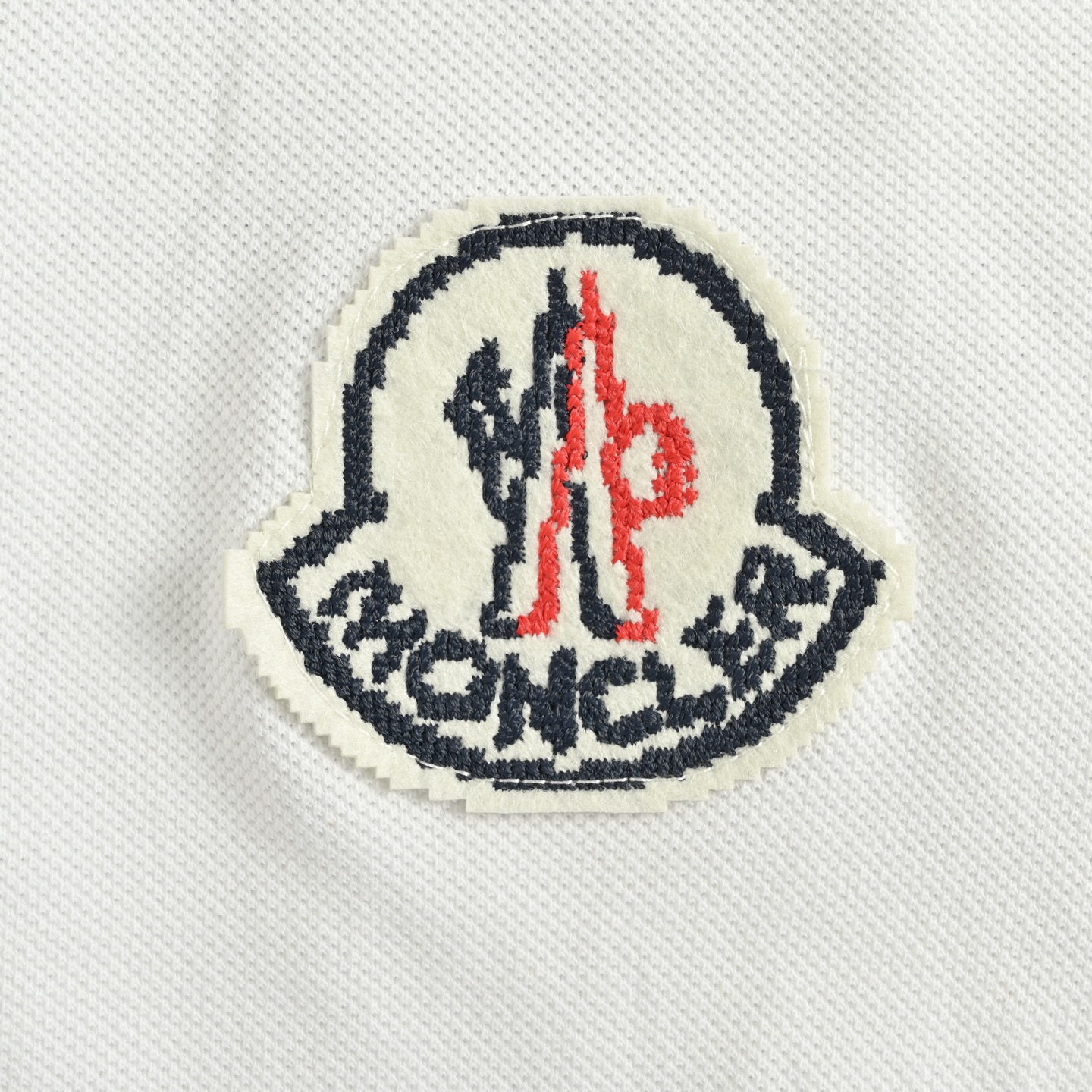Moncler/蒙口 25ss 刺绣徽标Polo短袖