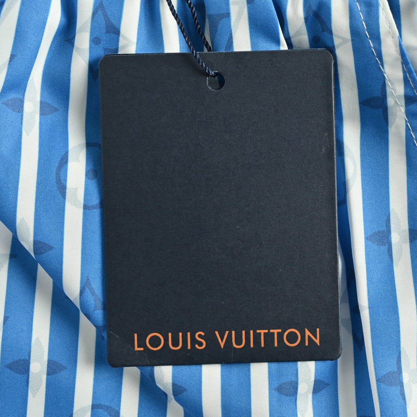 Louis Vuitton/路易威登 25ss 蓝色竖条纹沙滩短裤